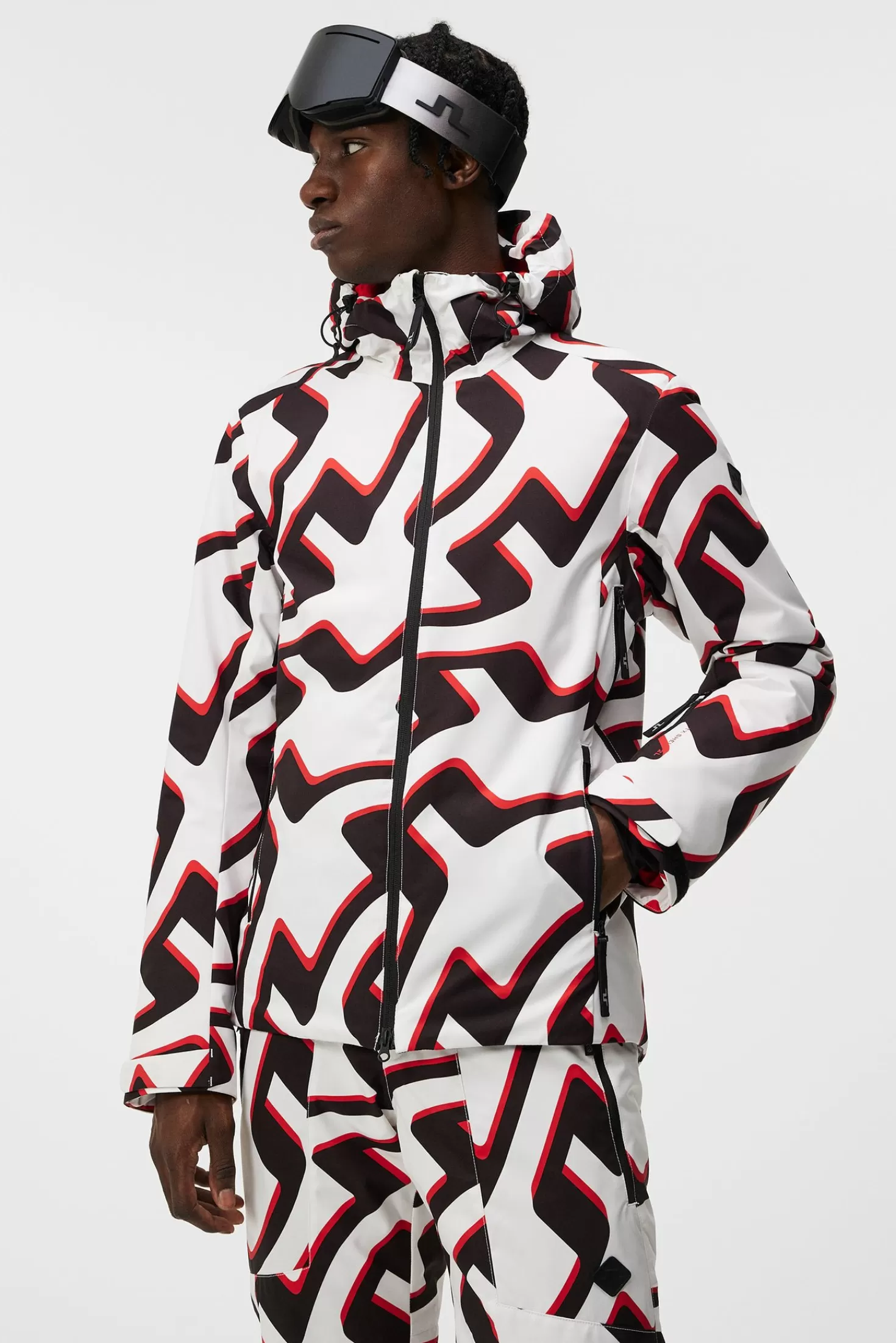 Ace Jacket Printed | J.Lindeberg Cheap