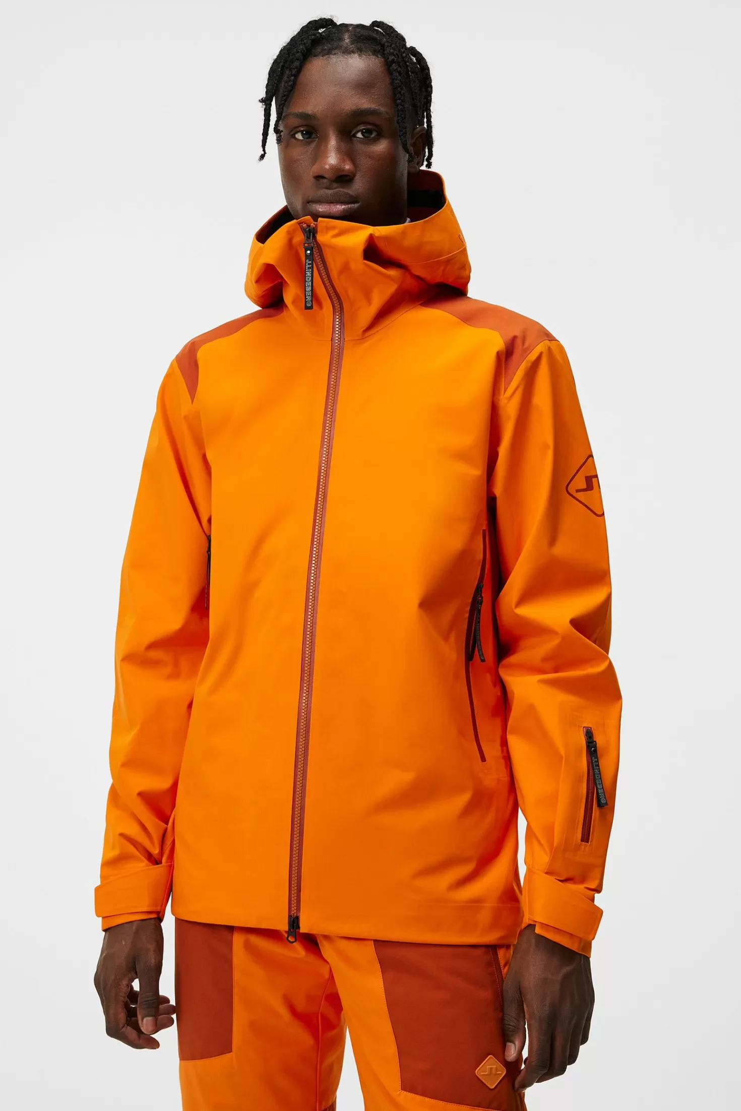 Aerial Blocked Shell Jacket | J.Lindeberg Cheap