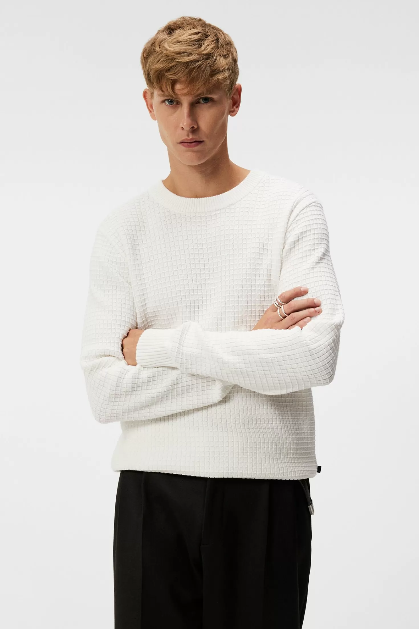 Archer Structure Sweater | J.Lindeberg Cheap