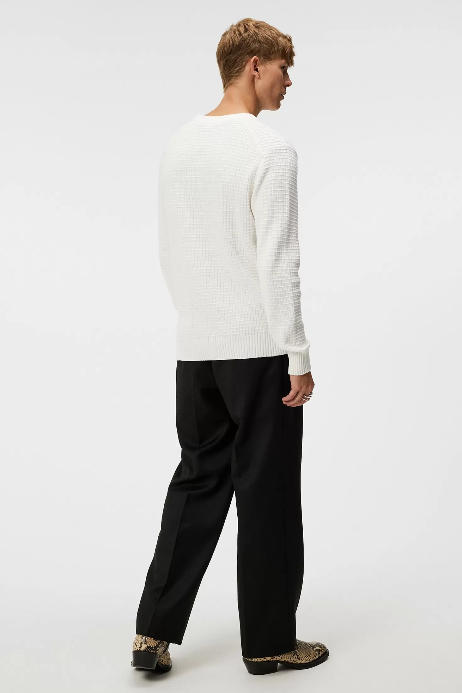Archer Structure Sweater | J.Lindeberg Clearance