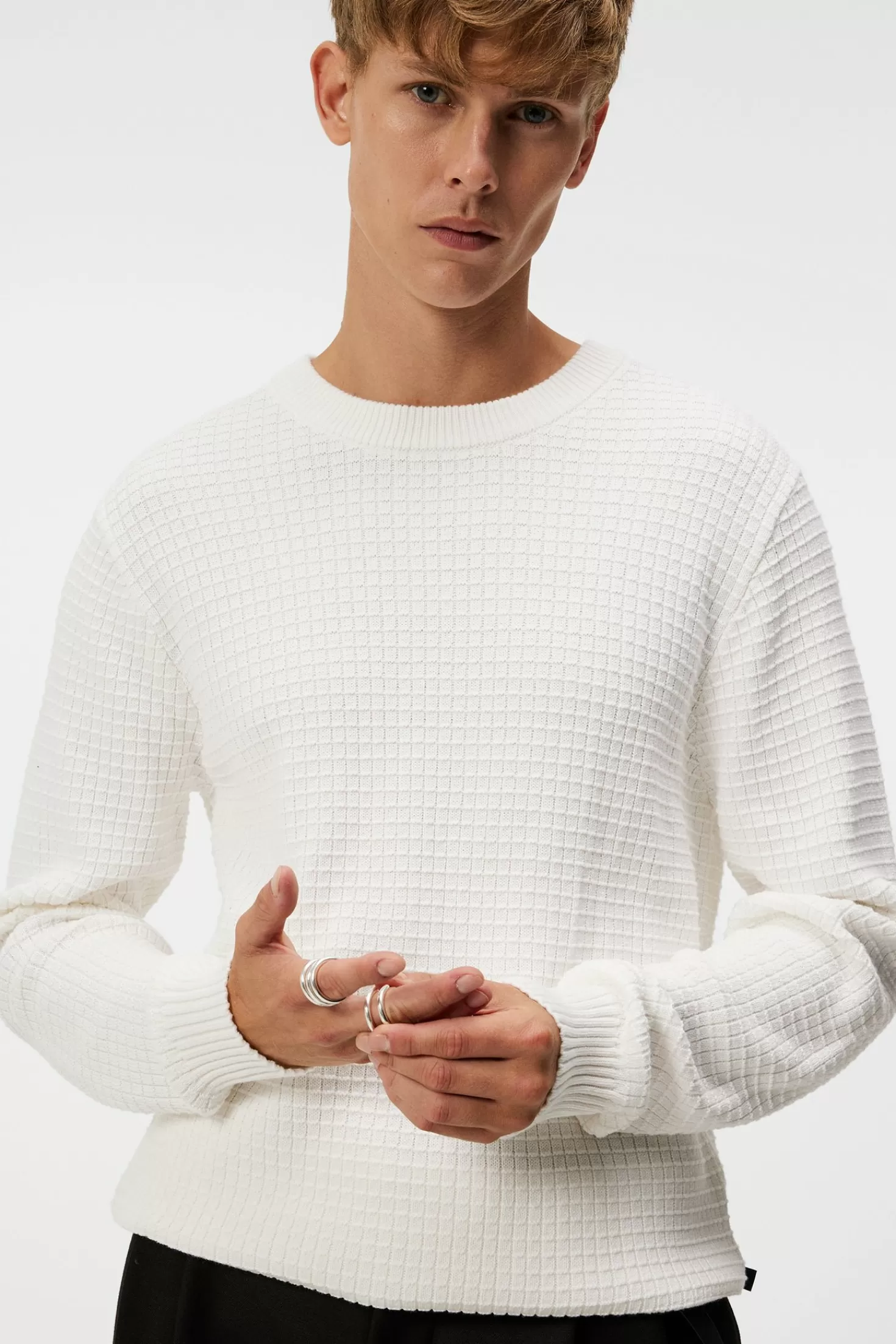 Archer Structure Sweater | J.Lindeberg Clearance