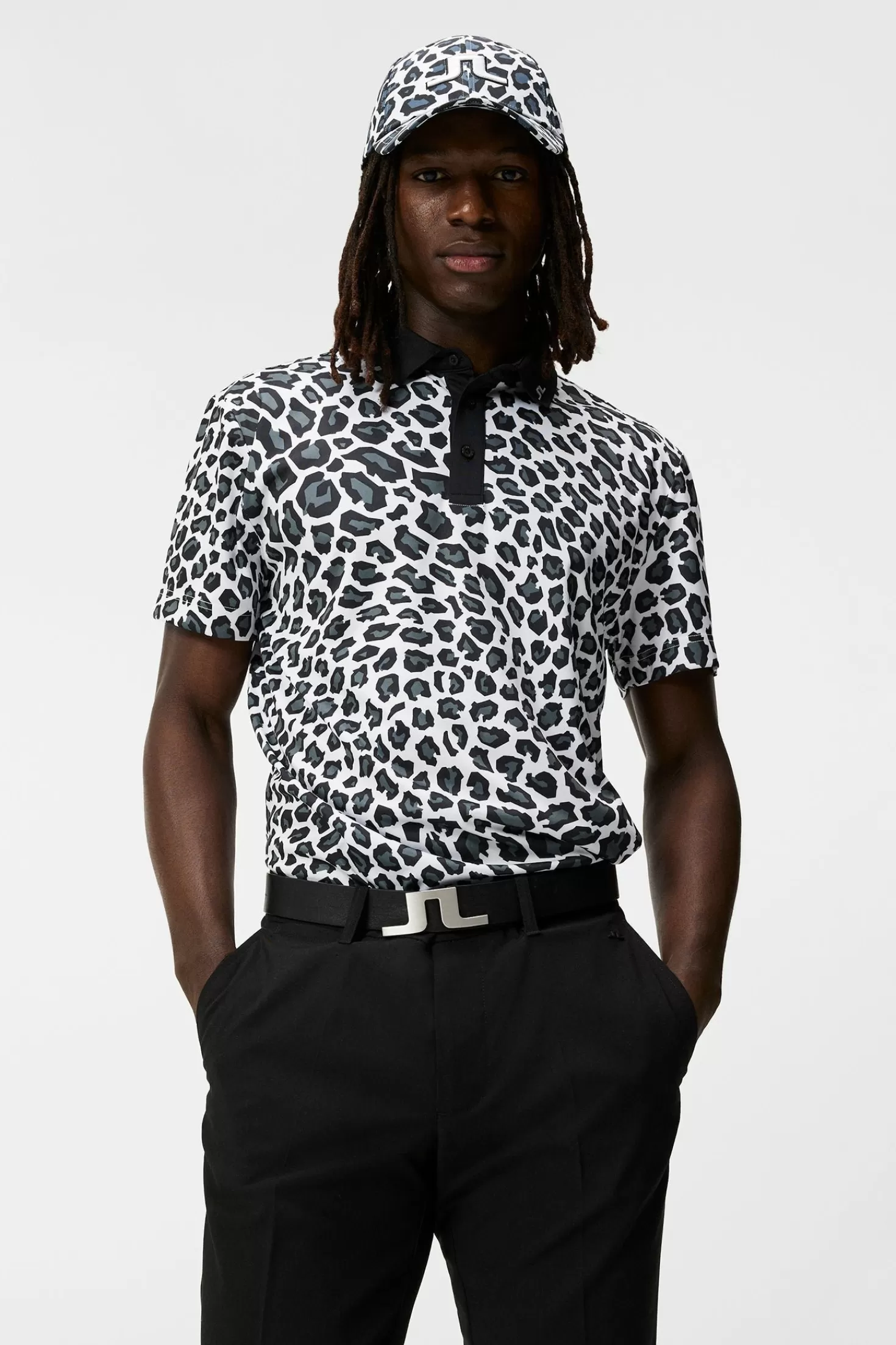 Arthur Regular Print Polo | J.Lindeberg Cheap