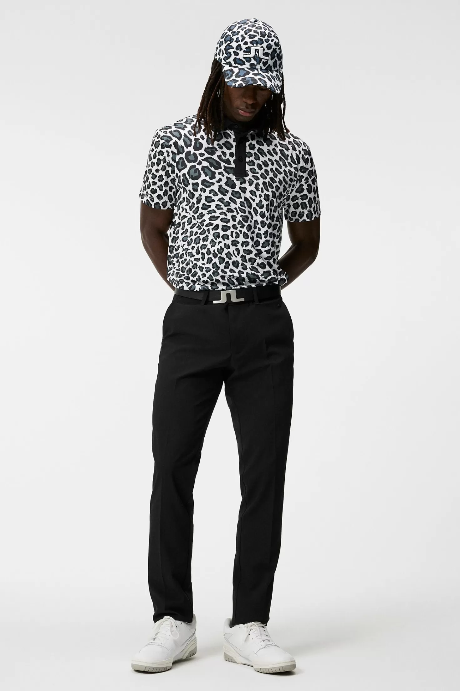 Arthur Regular Print Polo | J.Lindeberg Cheap