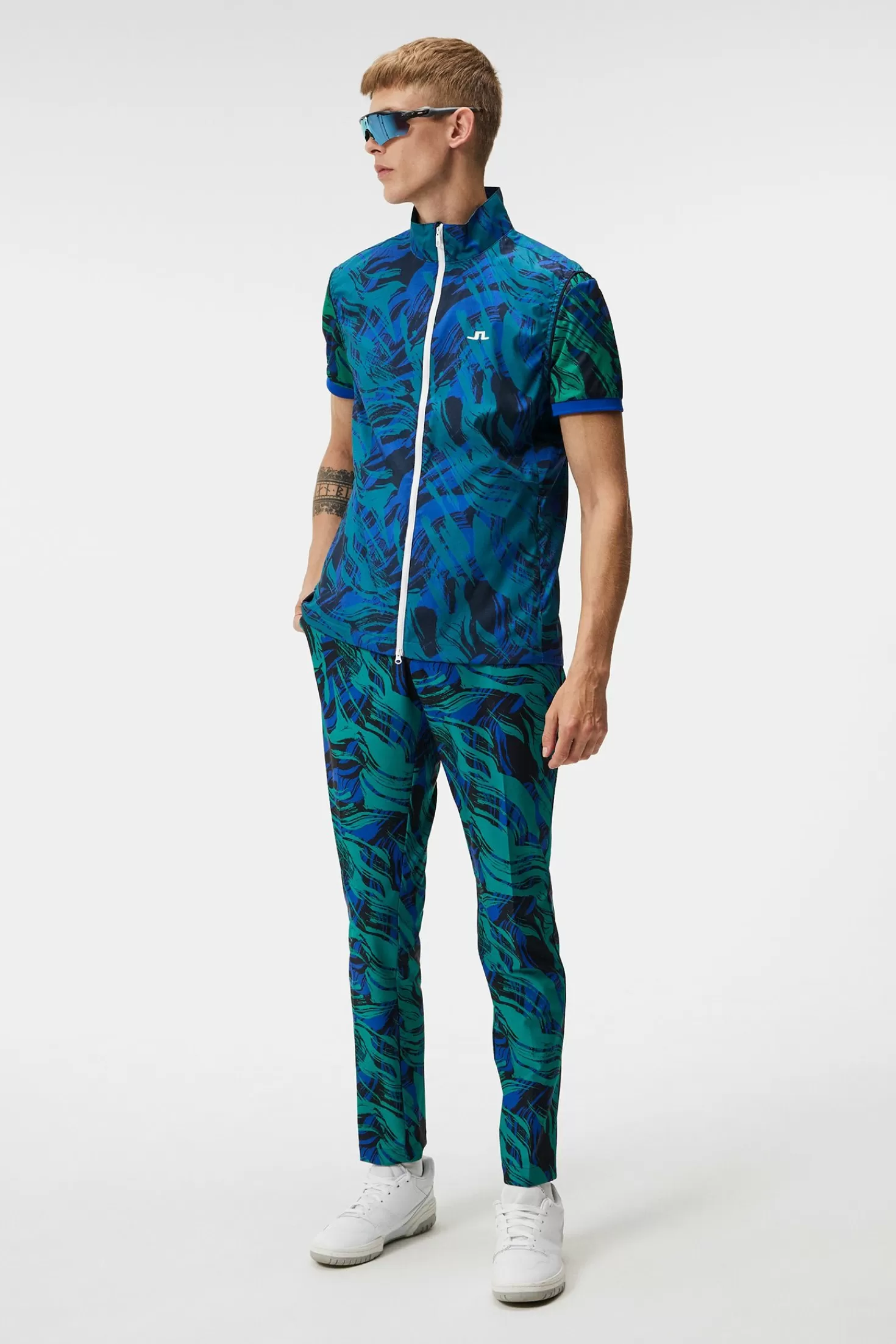 Ash Light Packable Vest Print | J.Lindeberg Outlet
