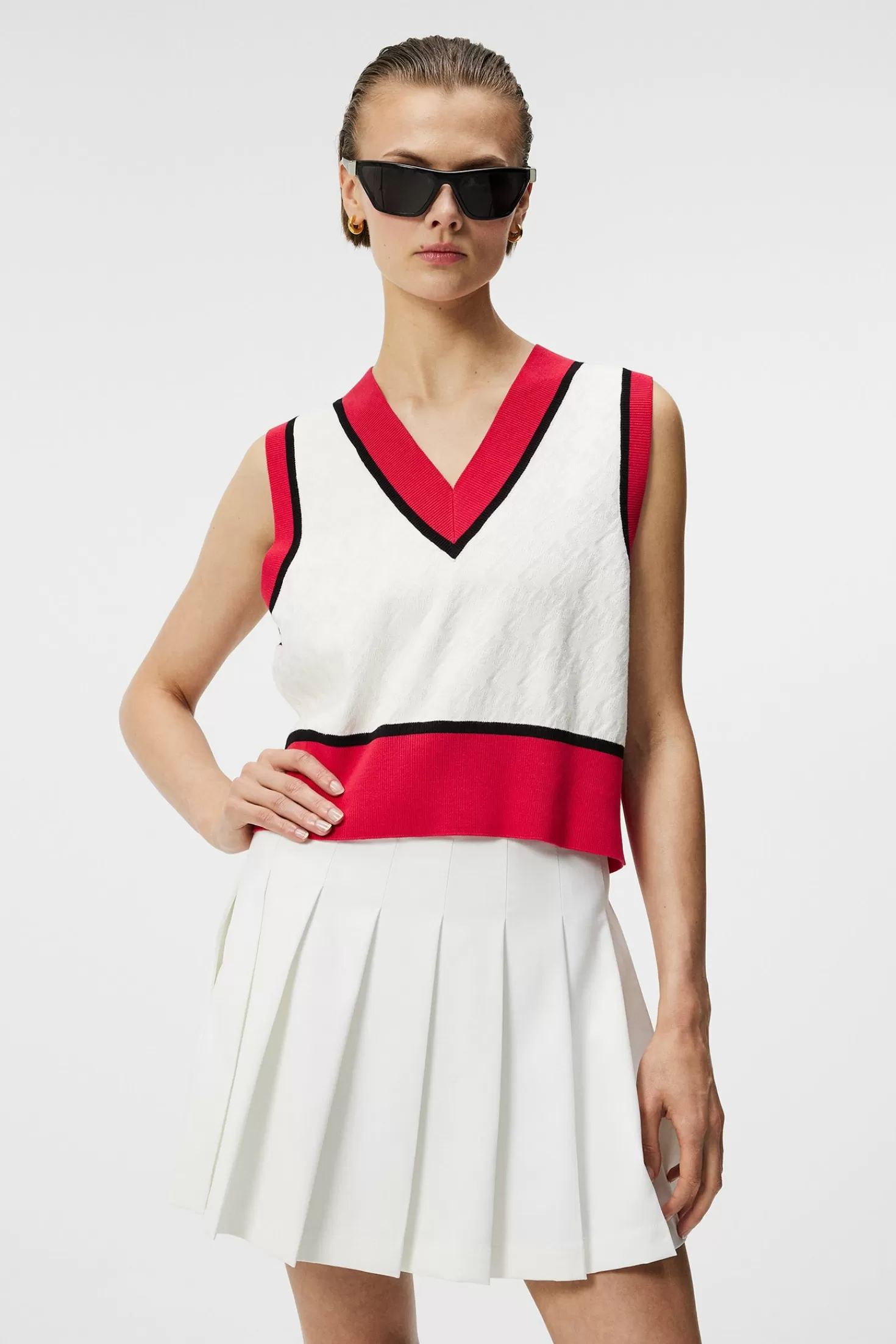 Barbados Knitted Vest | J.Lindeberg Outlet