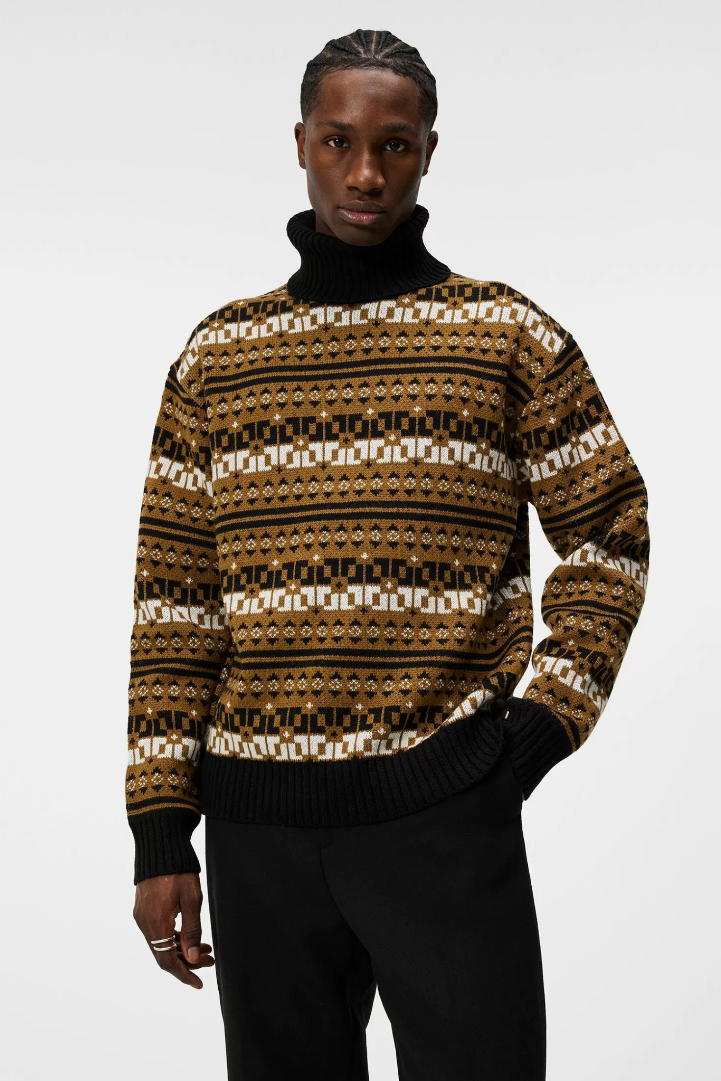Bearclaw Turtle Neck Sweater | J.Lindeberg New