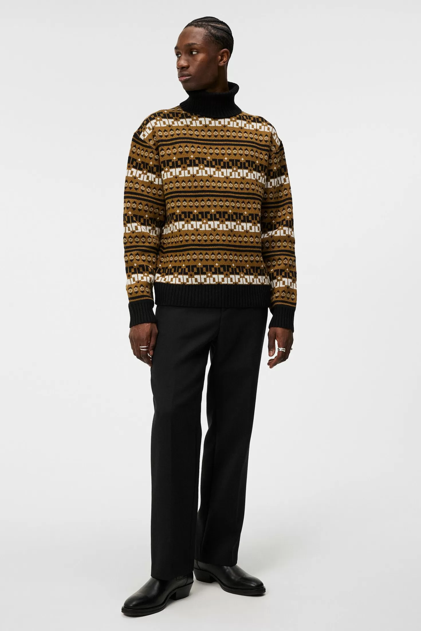 Bearclaw Turtle Neck Sweater | J.Lindeberg New