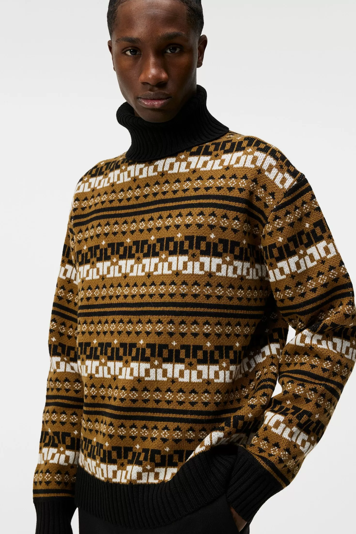 Bearclaw Turtle Neck Sweater | J.Lindeberg New