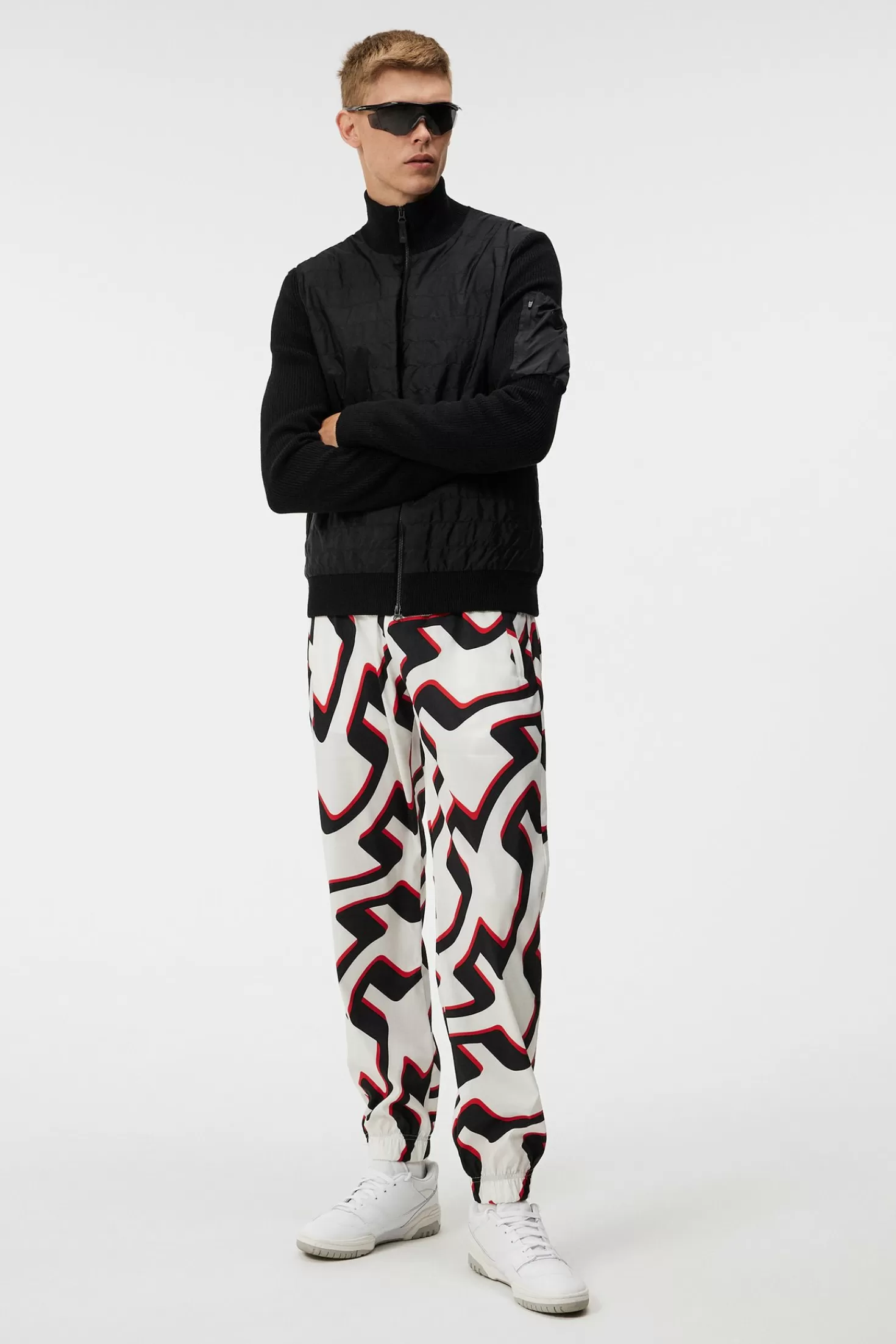 Beck Knitted Hybrid Jacket | J.Lindeberg Best