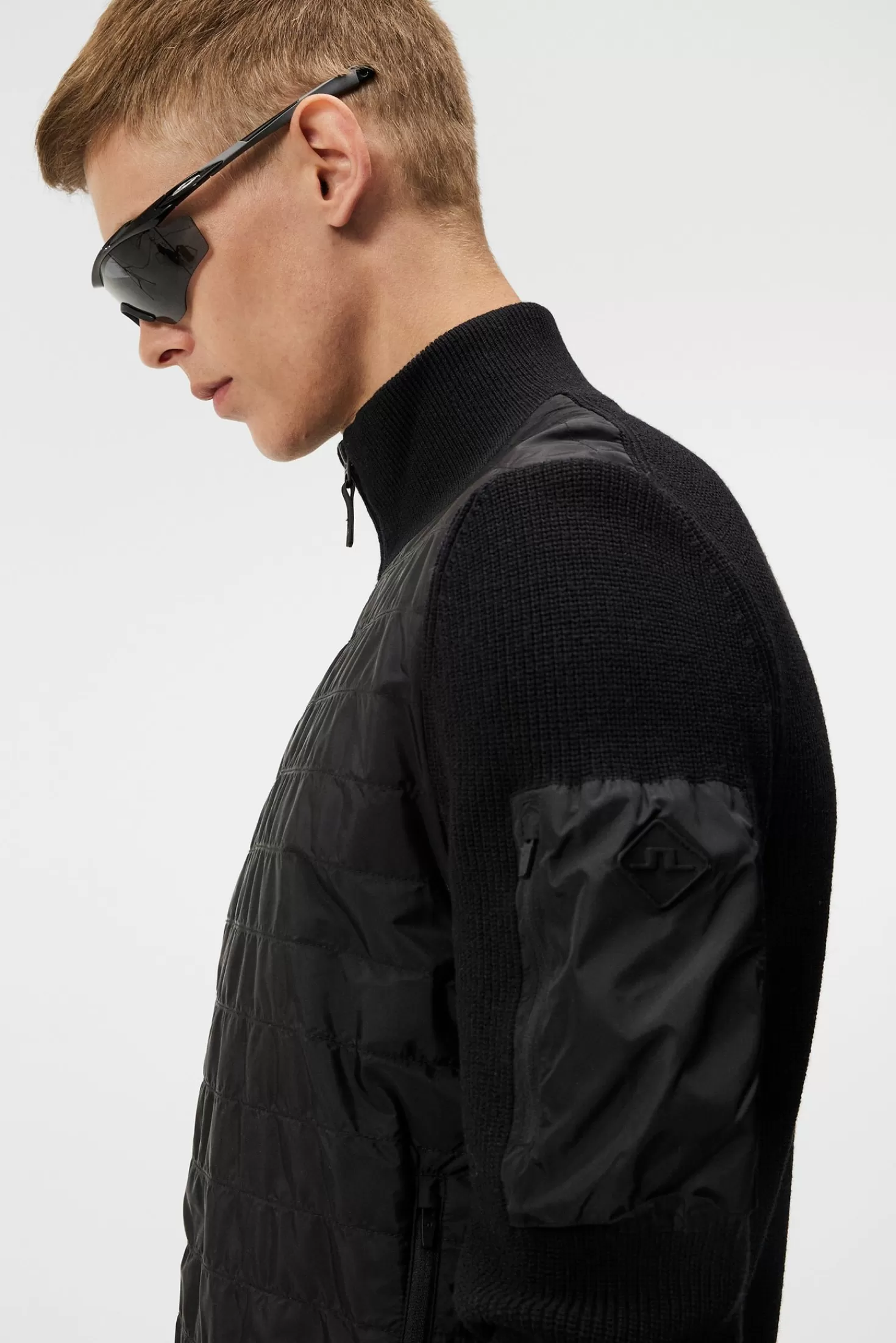 Beck Knitted Hybrid Jacket | J.Lindeberg Best