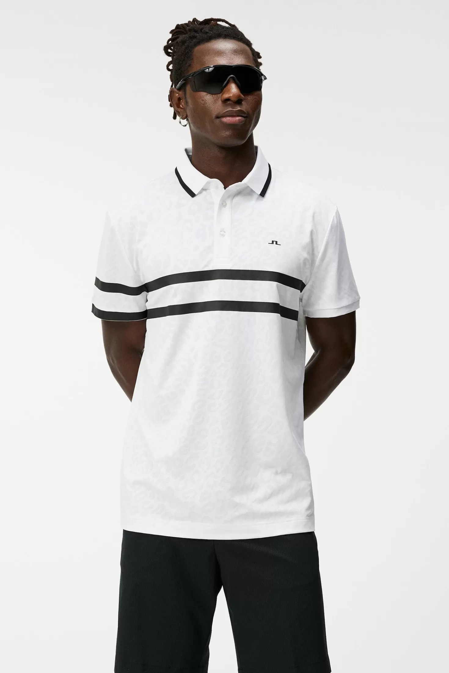 Boswell Regular Jacquard Polo | J.Lindeberg New