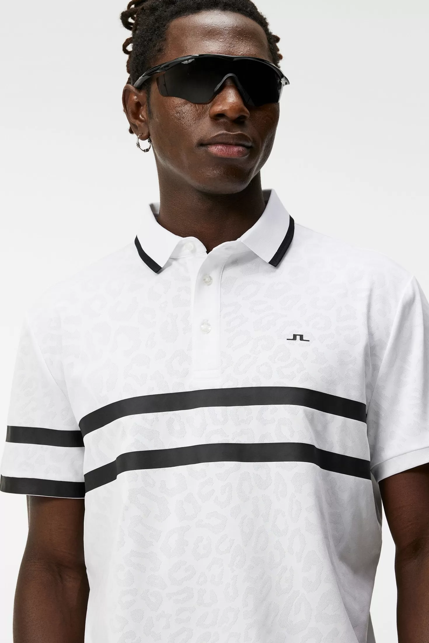 Boswell Regular Jacquard Polo | J.Lindeberg Flash Sale