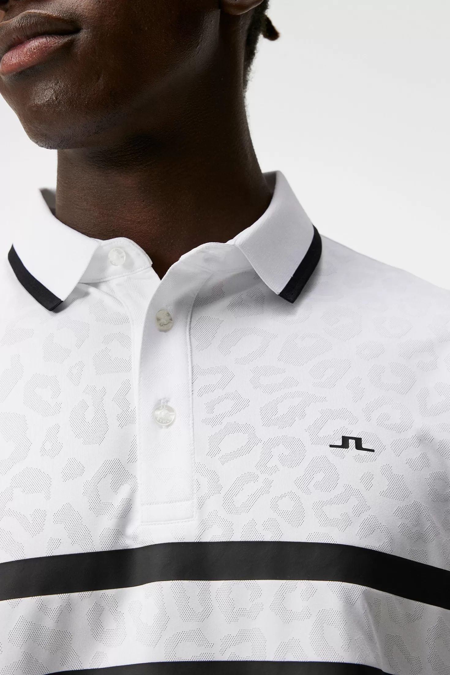 Boswell Regular Jacquard Polo | J.Lindeberg Flash Sale