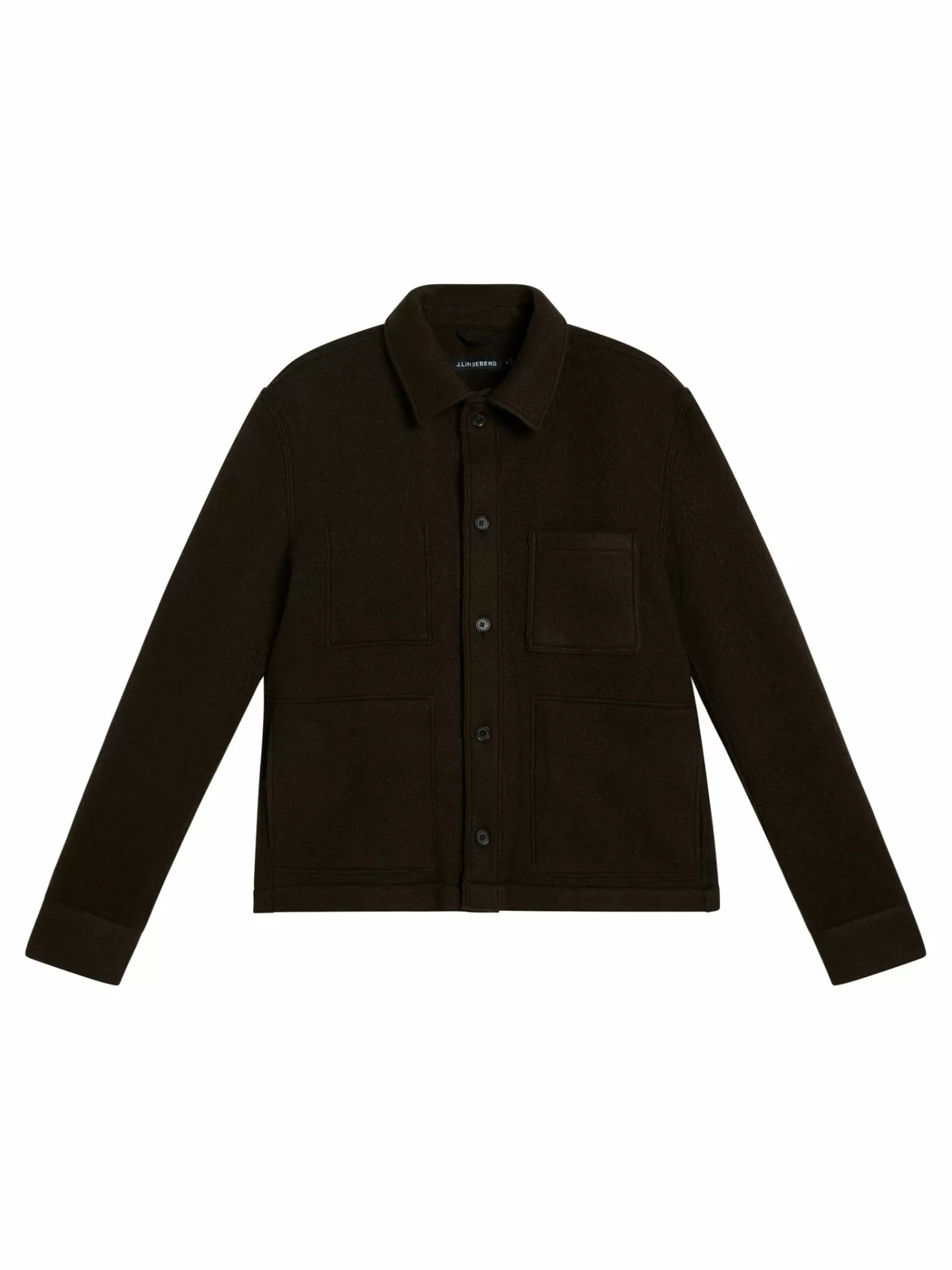 Boyd Wool Overshirt | J.Lindeberg Outlet