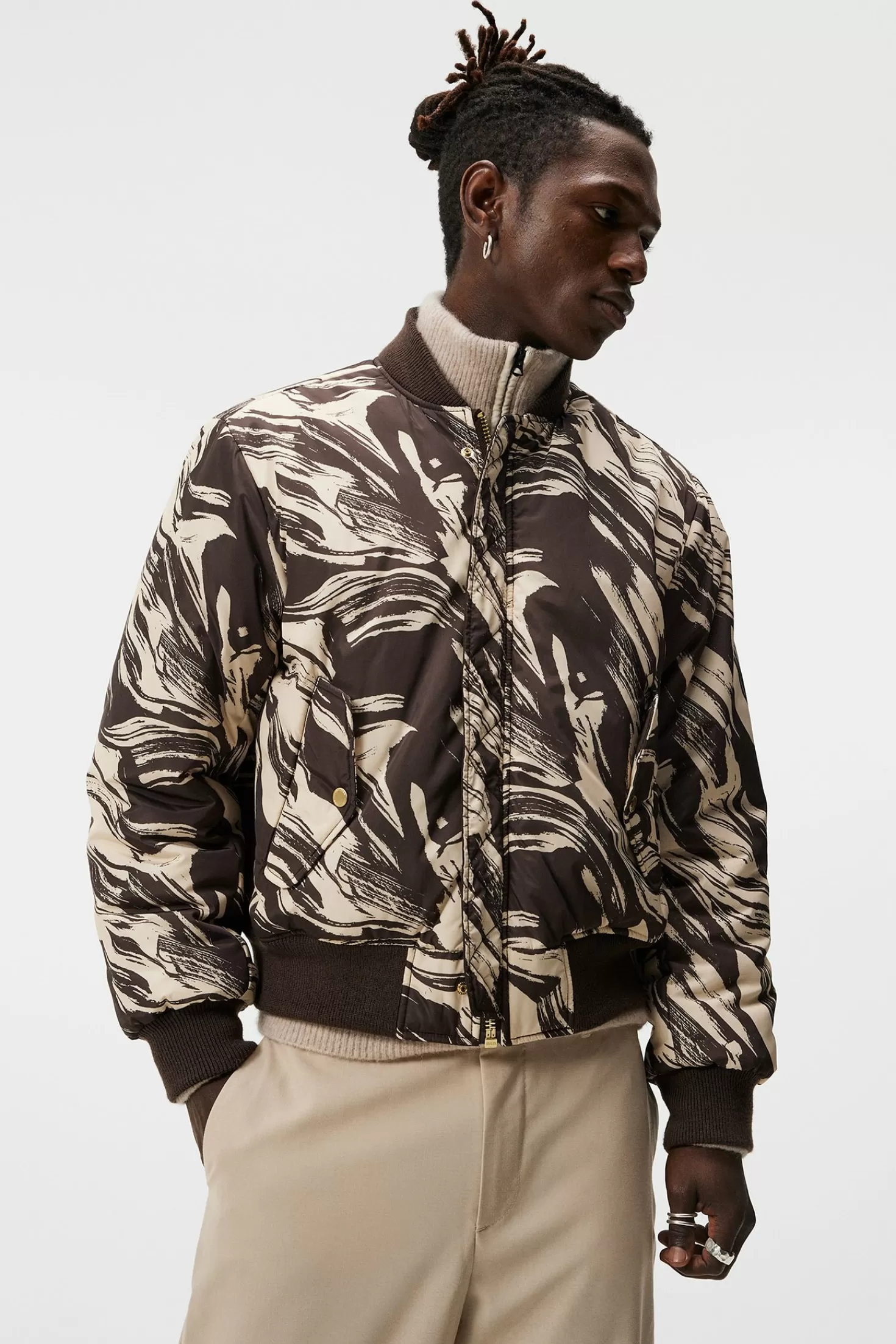 Brad Nylon Bomber | J.Lindeberg Cheap