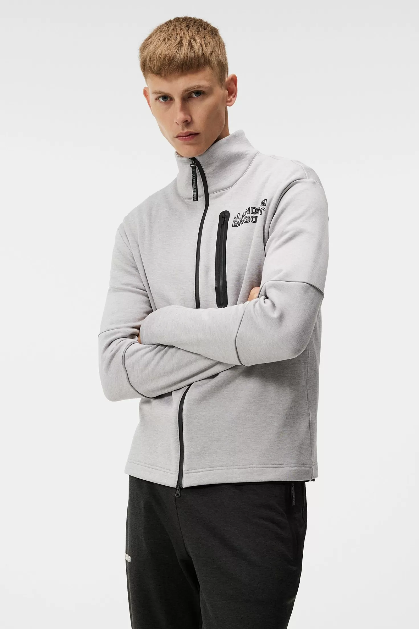 Brush Full Zip Midlayer | J.Lindeberg Discount
