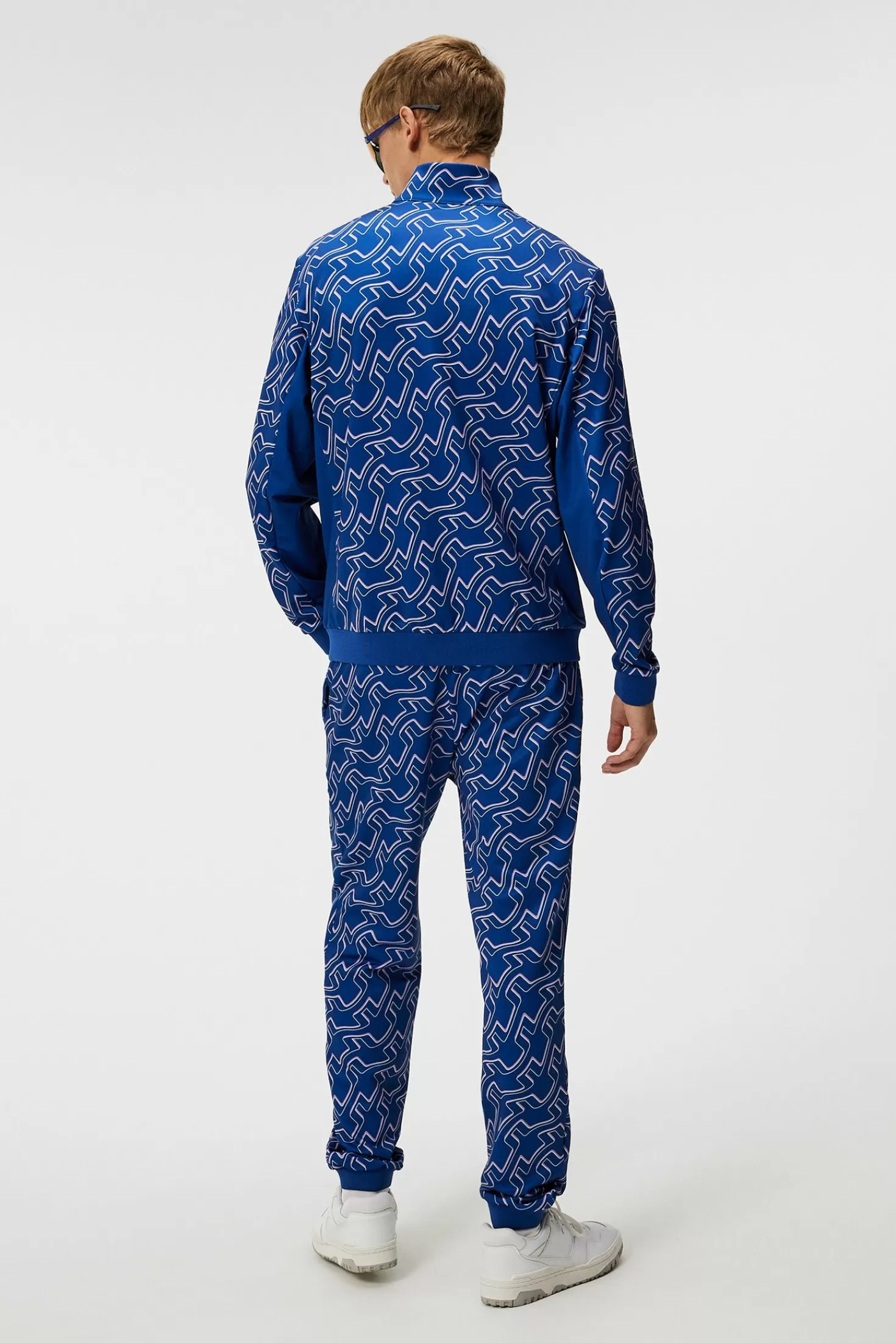 Callum Print Zip Jacket | J.Lindeberg Clearance