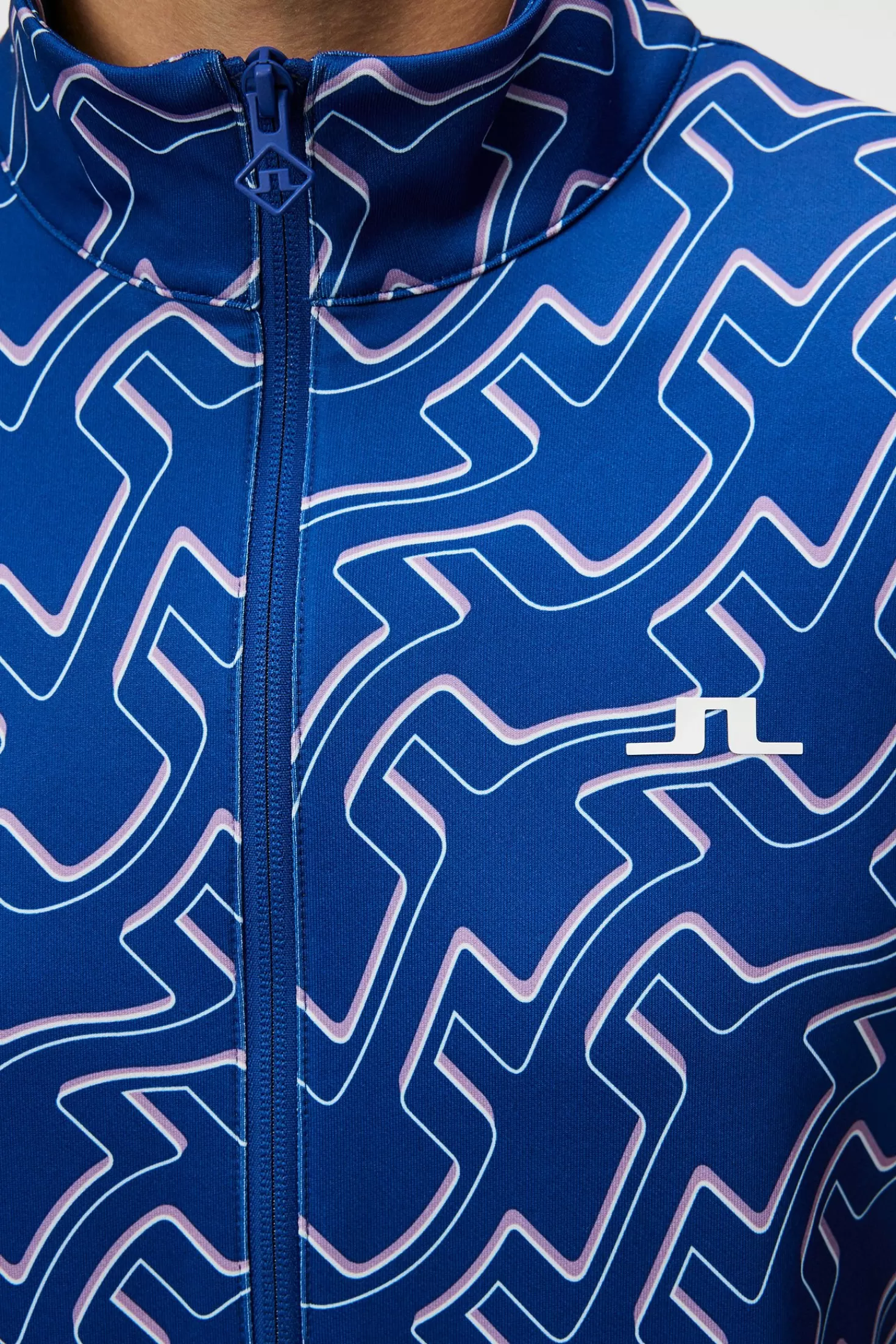Callum Print Zip Jacket | J.Lindeberg Clearance