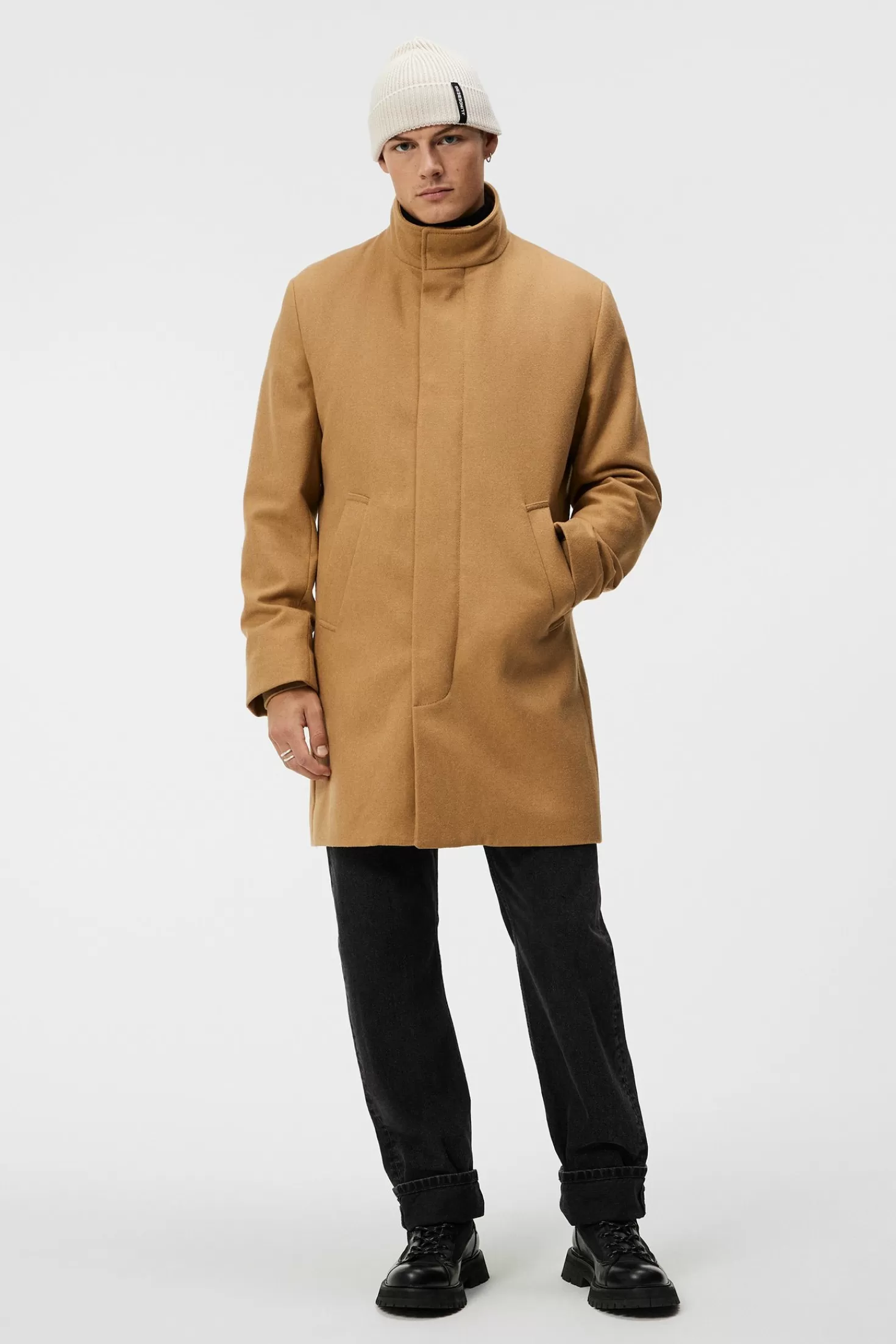 Carl Wool Coat | J.Lindeberg Sale