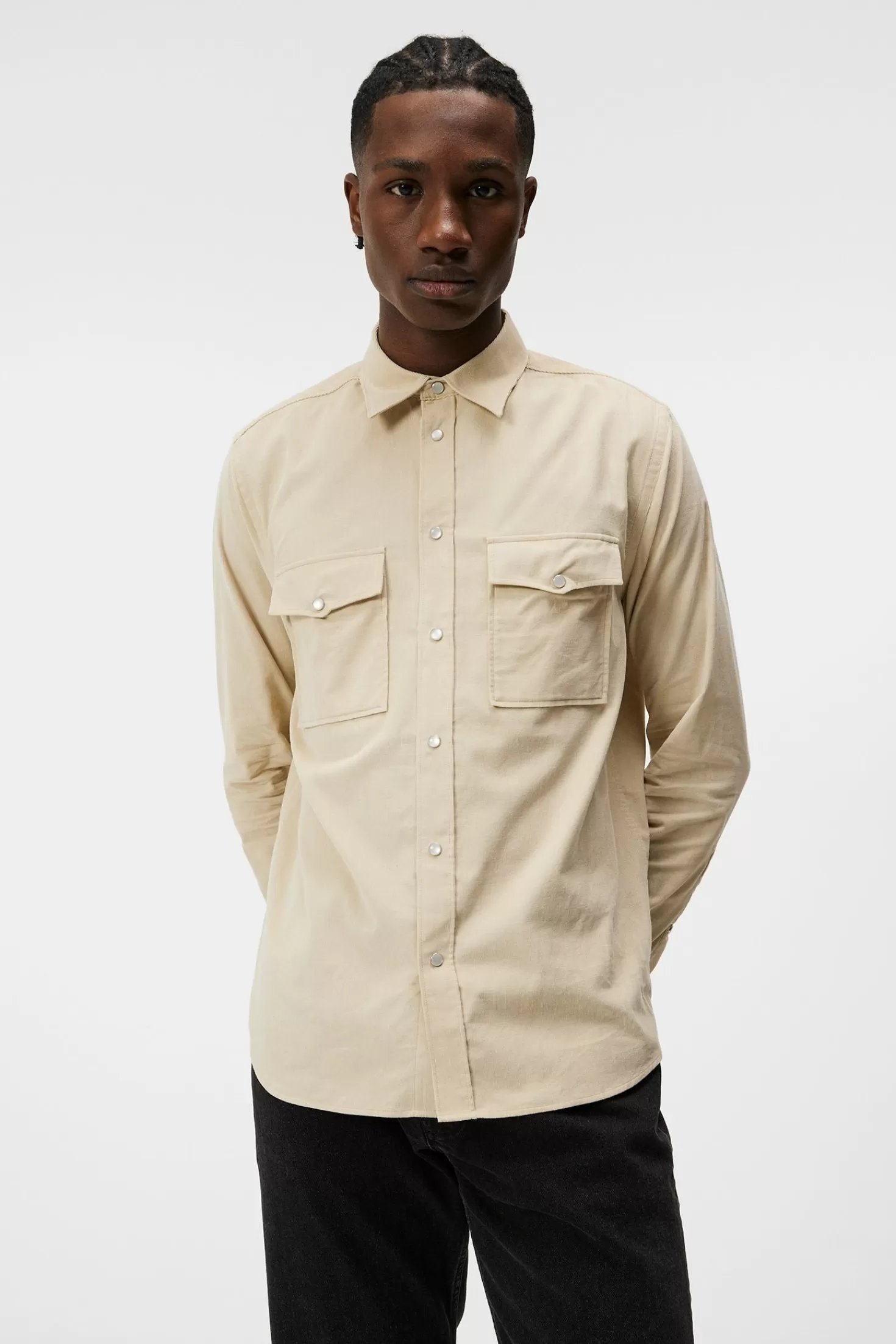 Carlos Reg Cord Shirt | J.Lindeberg Best