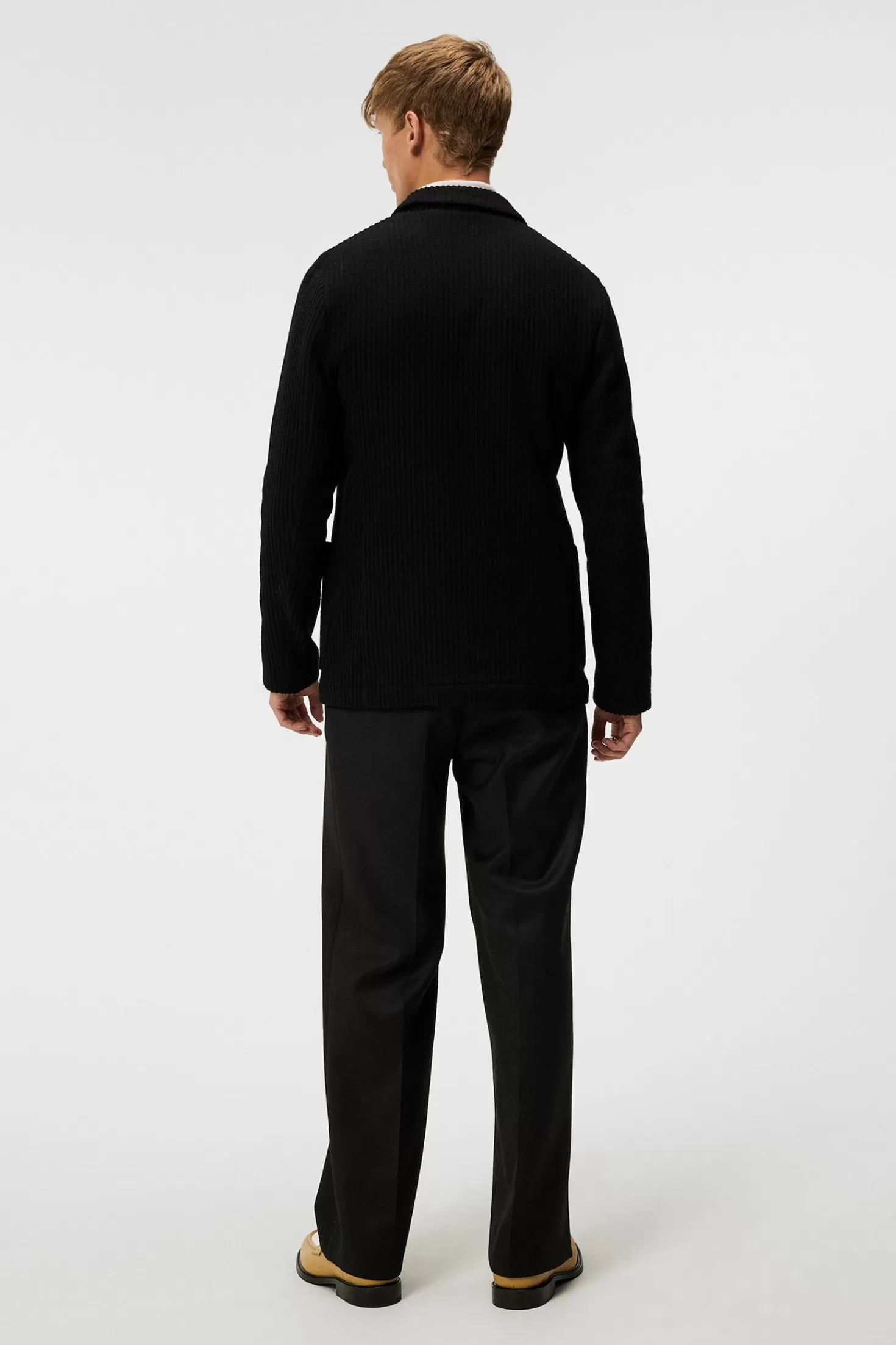 Carlton Rib Cardigan Blazer | J.Lindeberg Store