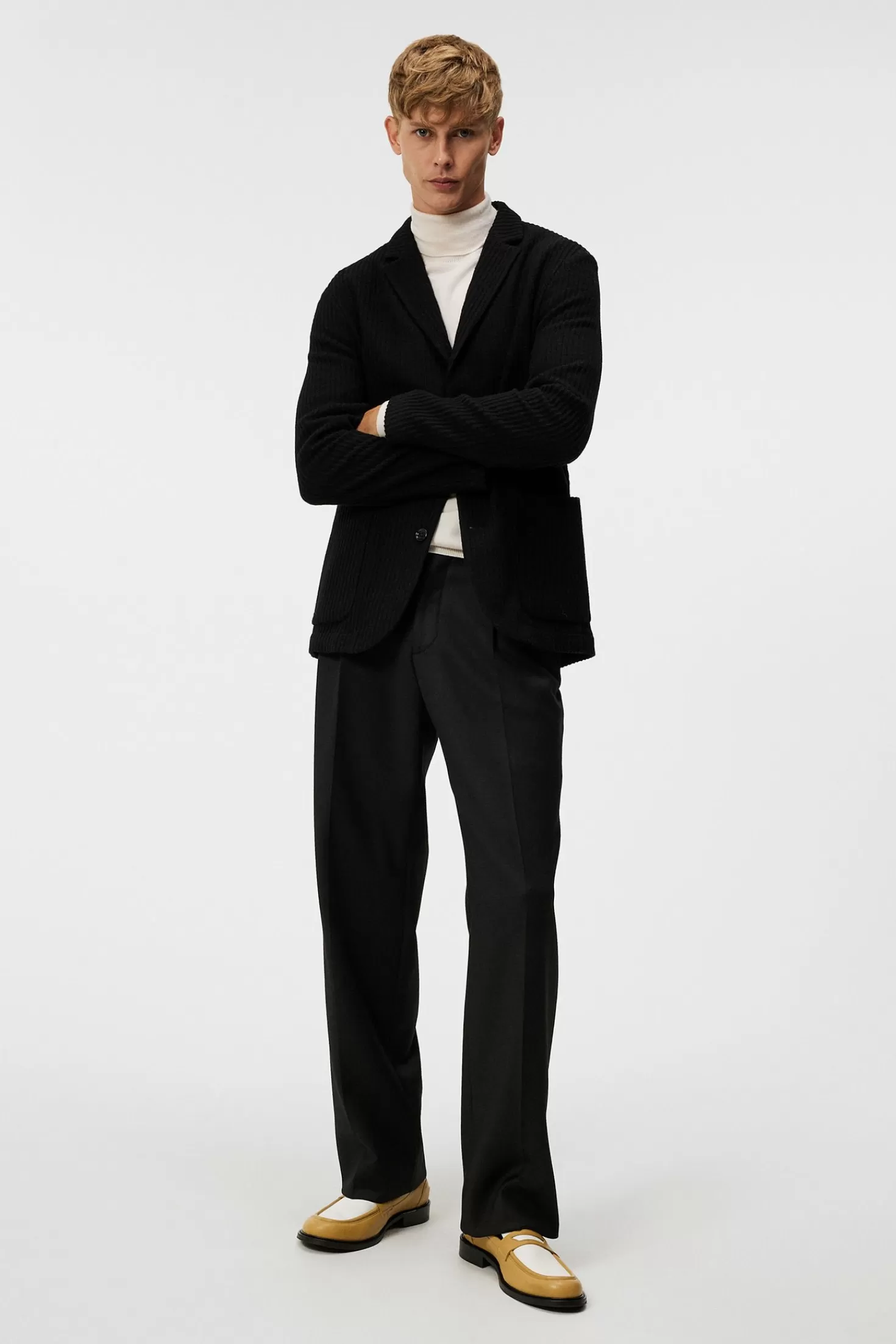 Carlton Rib Cardigan Blazer | J.Lindeberg Store