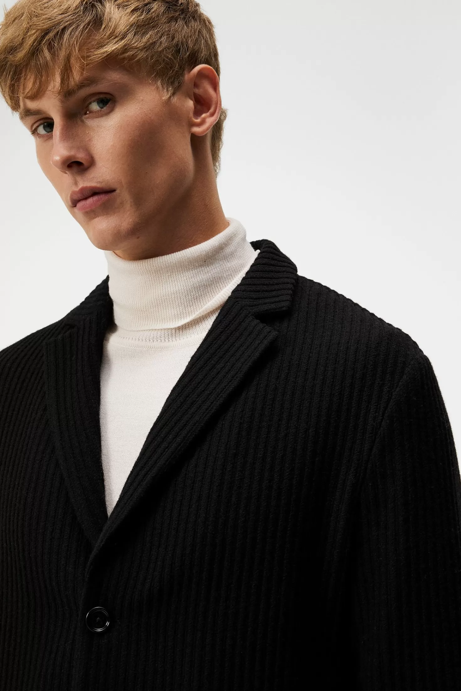 Carlton Rib Cardigan Blazer | J.Lindeberg Store