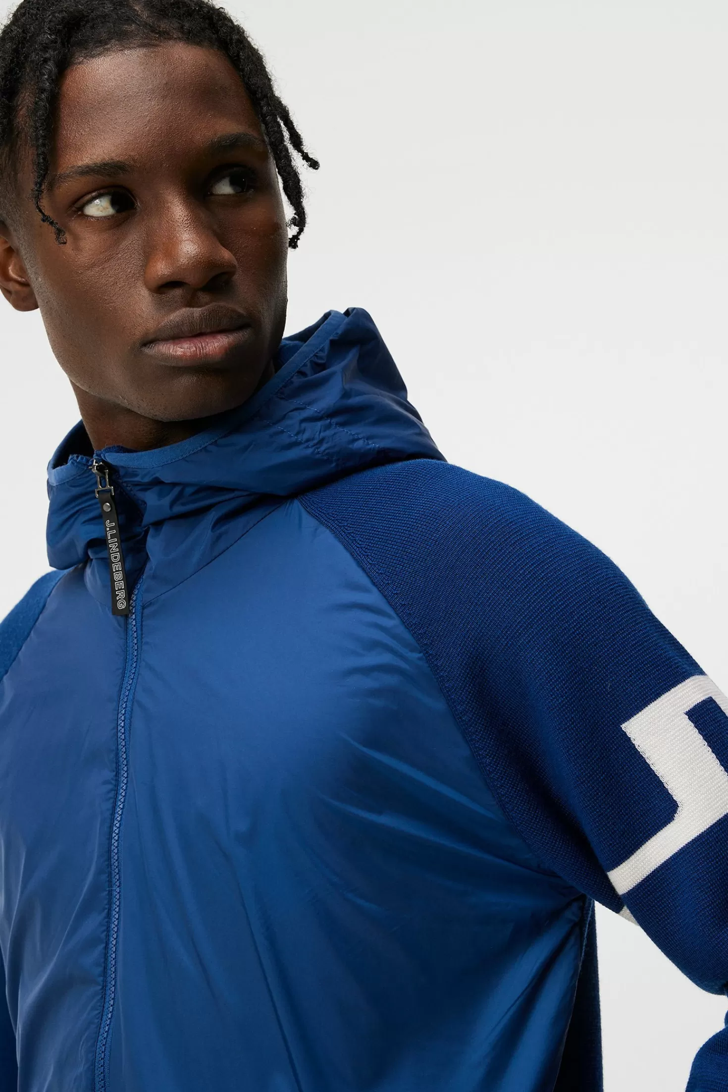 Cascade Hybrid Hood Jacket | J.Lindeberg Flash Sale