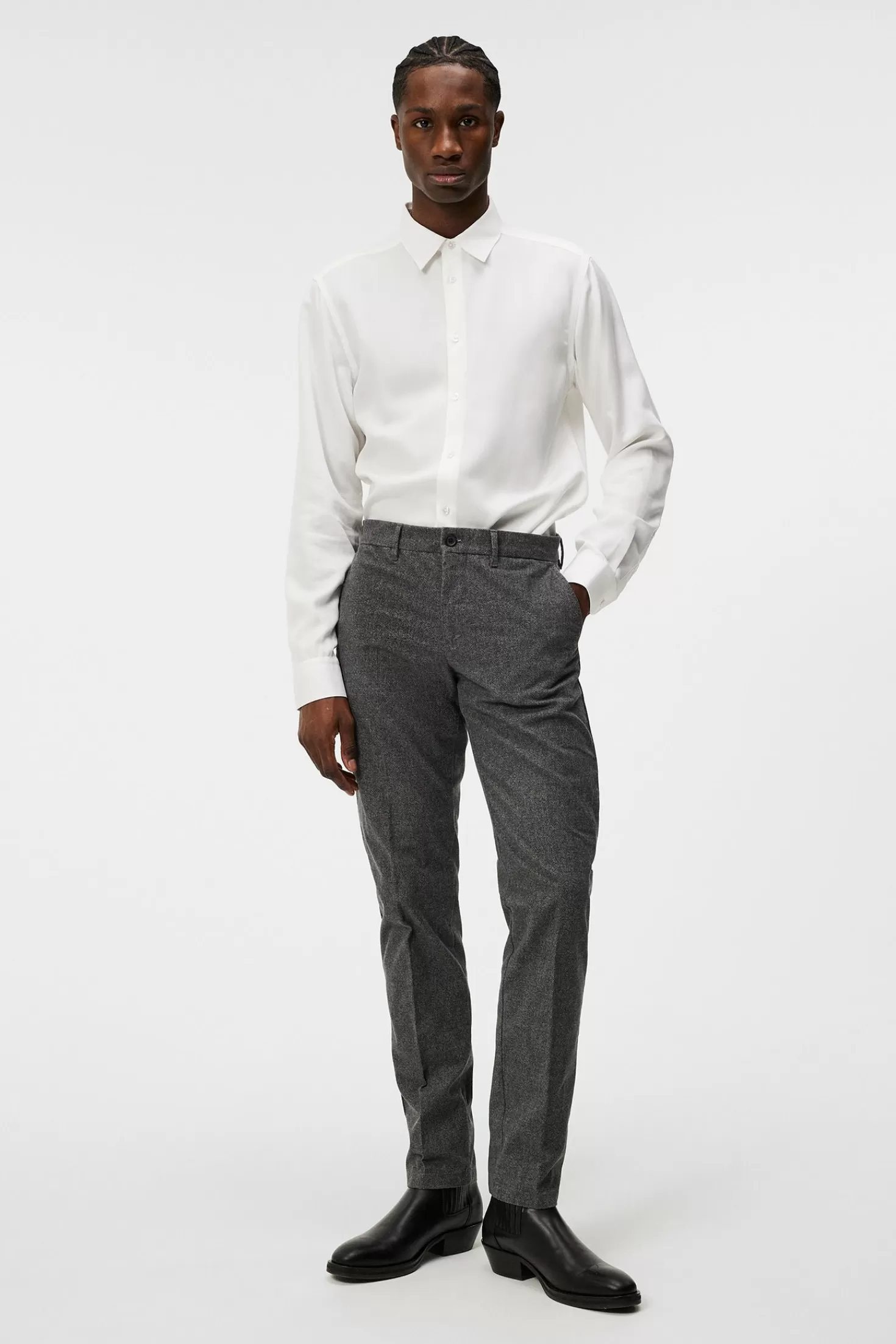Chaze Herringbone Flex Pants | J.Lindeberg Cheap
