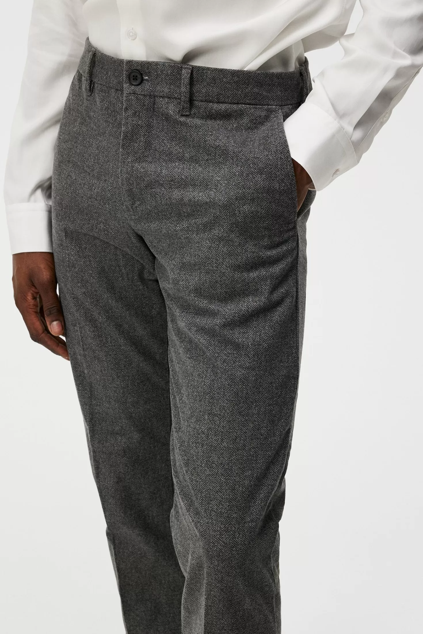 Chaze Herringbone Flex Pants | J.Lindeberg Cheap