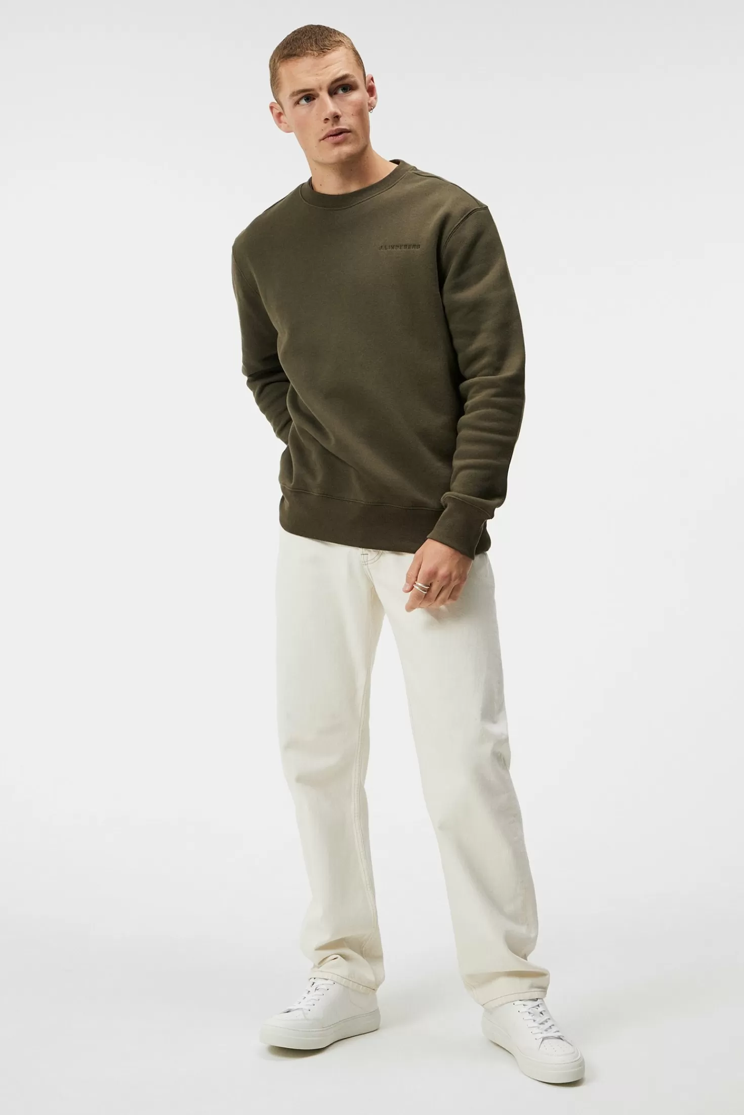Chip Crew Neck Sweatshirt | J.Lindeberg Online
