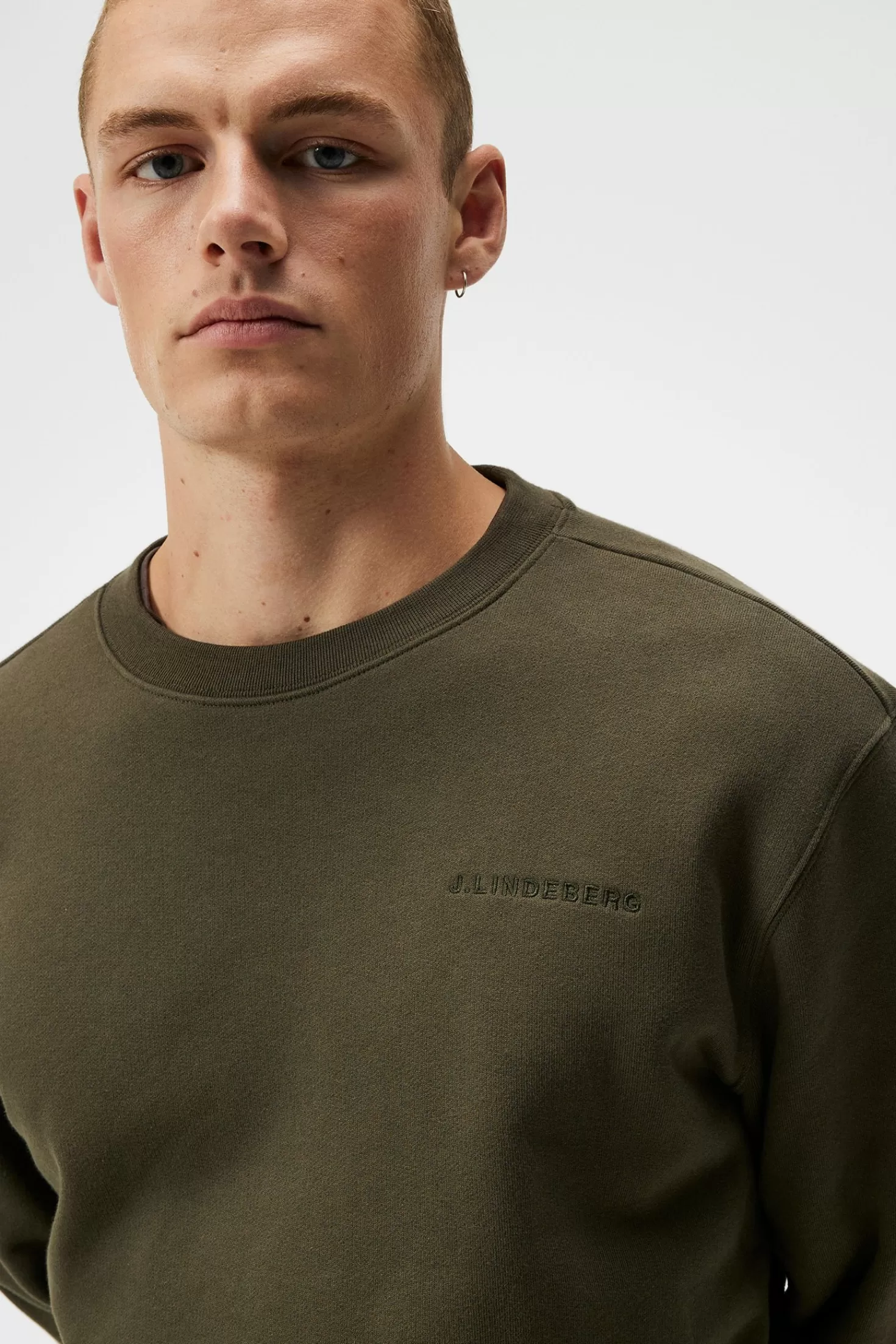 Chip Crew Neck Sweatshirt | J.Lindeberg Online