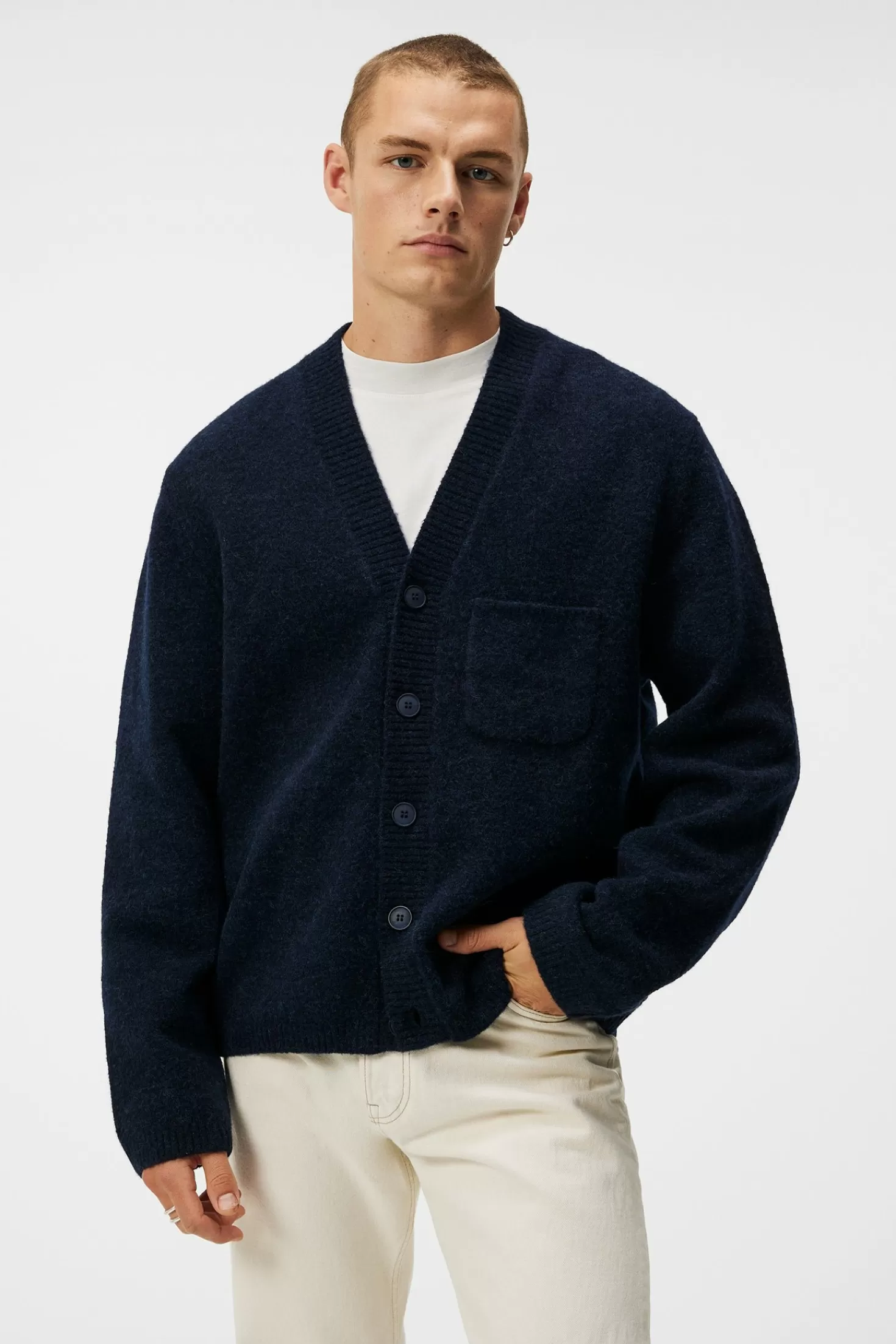 Clarke Knitted Cardigan | J.Lindeberg Outlet