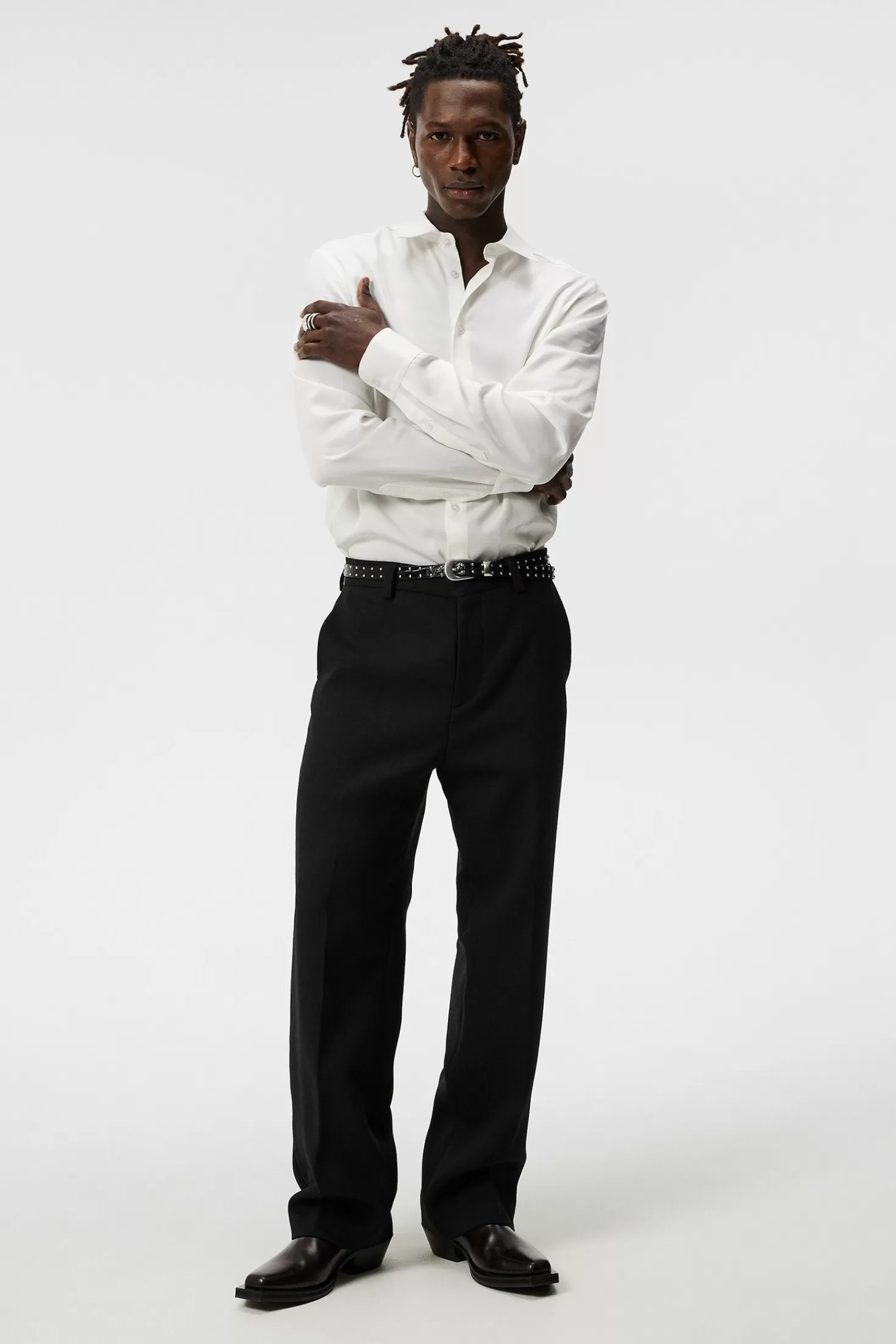 Comfort Tencel Slim Shirt | J.Lindeberg Online