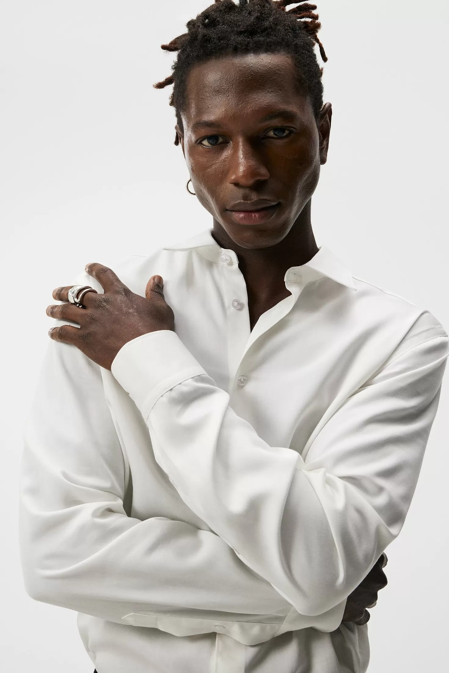 Comfort Tencel Slim Shirt | J.Lindeberg Online