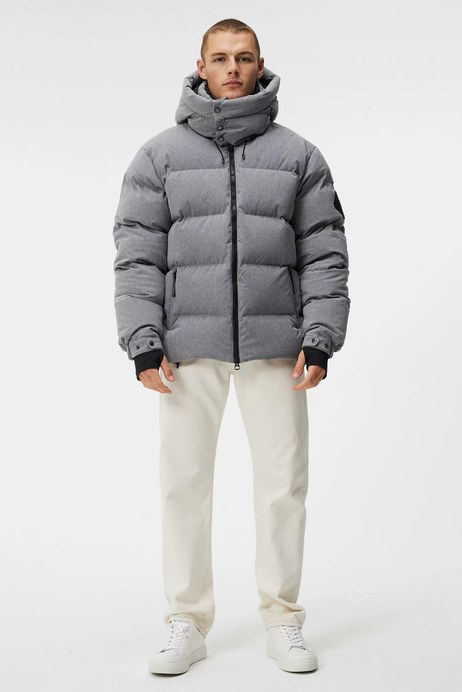 Creek Down Jacket Melange | J.Lindeberg Best Sale
