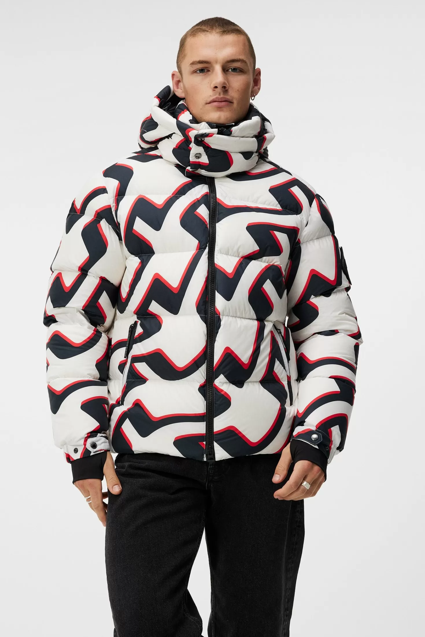 Creek Down Jacket Printed | J.Lindeberg Flash Sale
