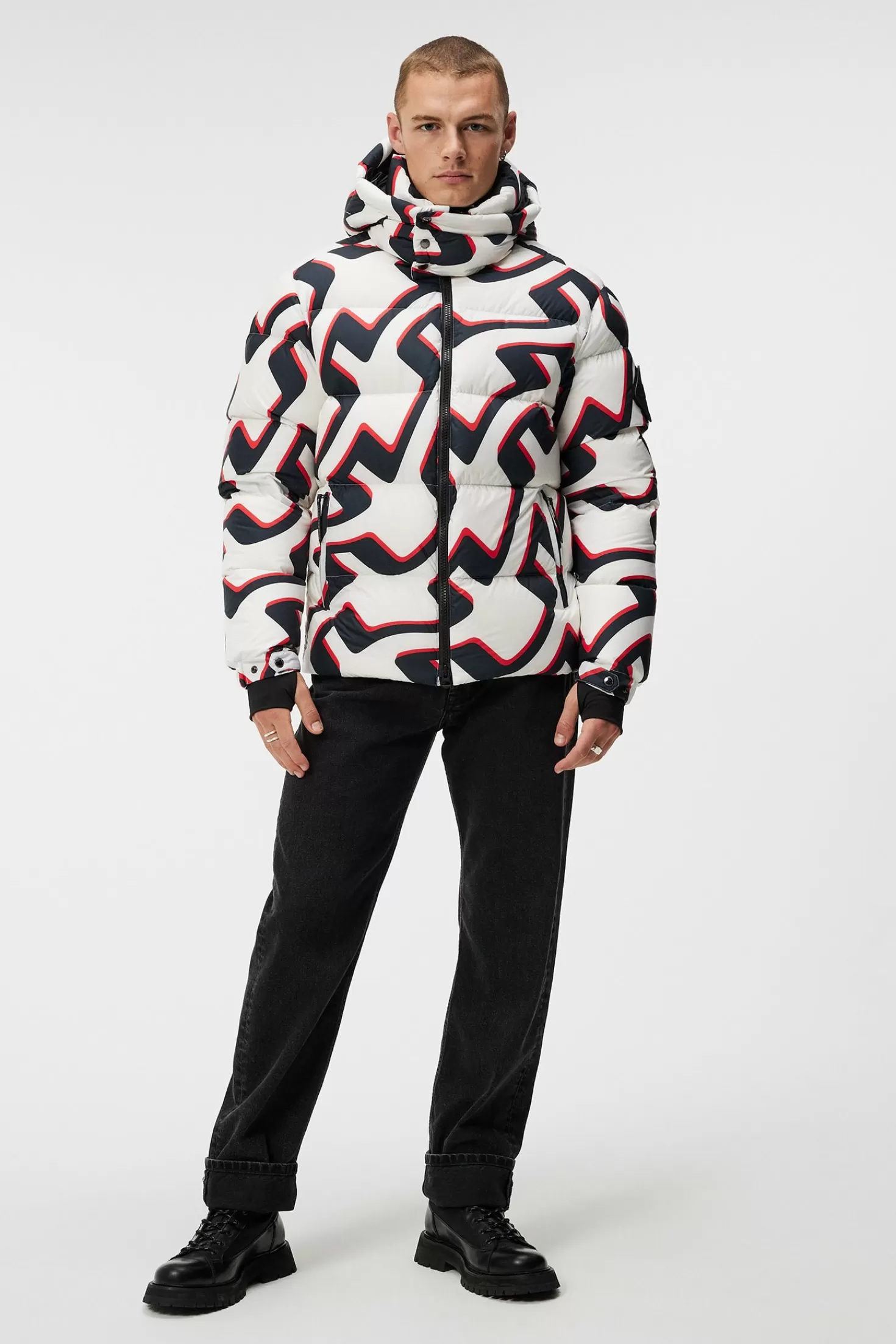 Creek Down Jacket Printed | J.Lindeberg Flash Sale