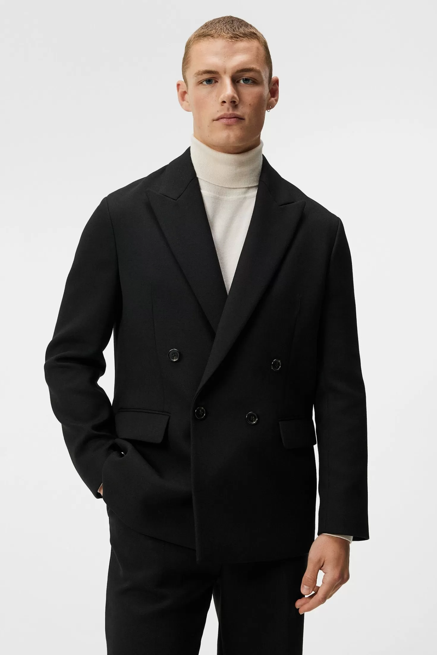 David U Double Weave Blazer | J.Lindeberg New