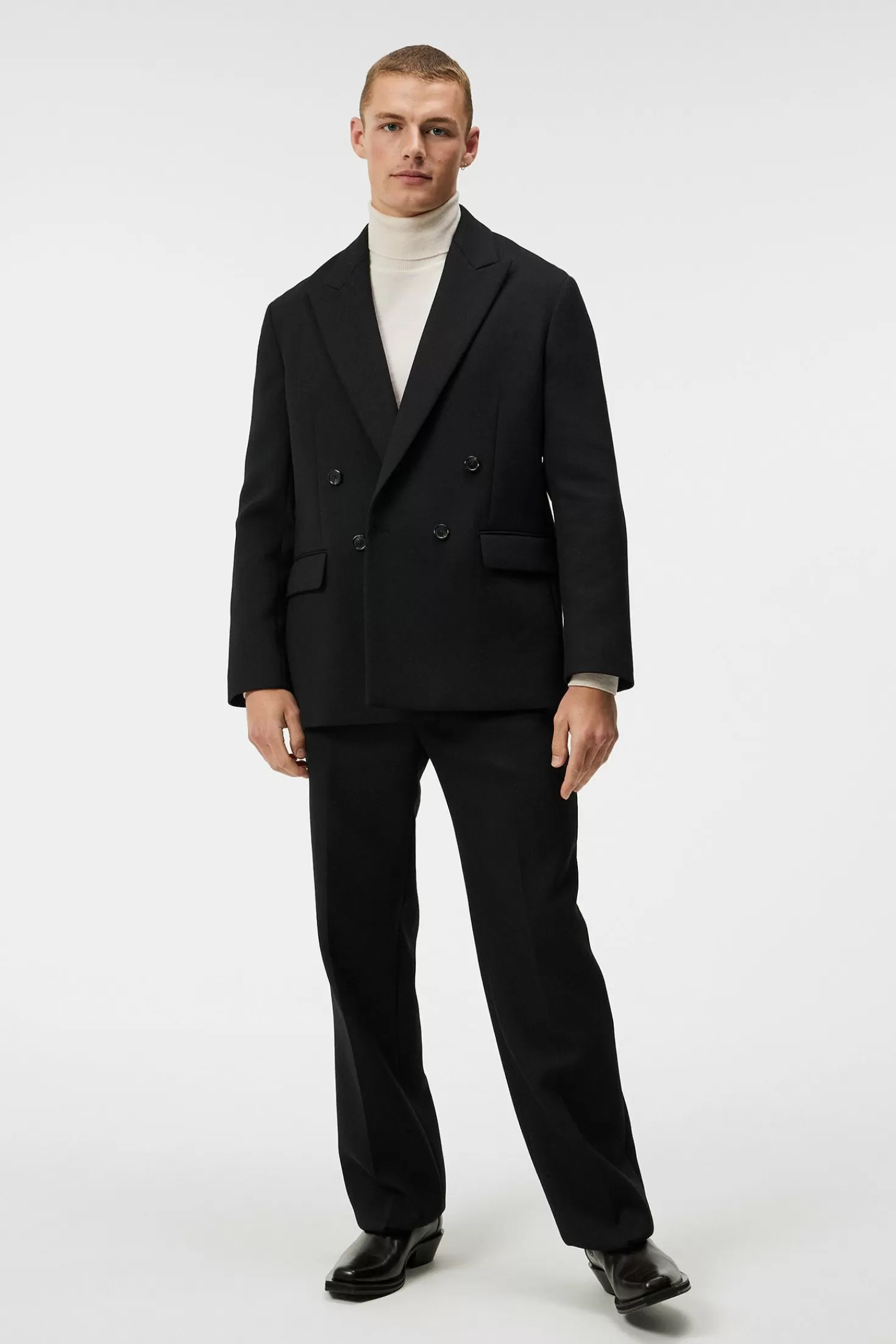 David U Double Weave Blazer | J.Lindeberg New