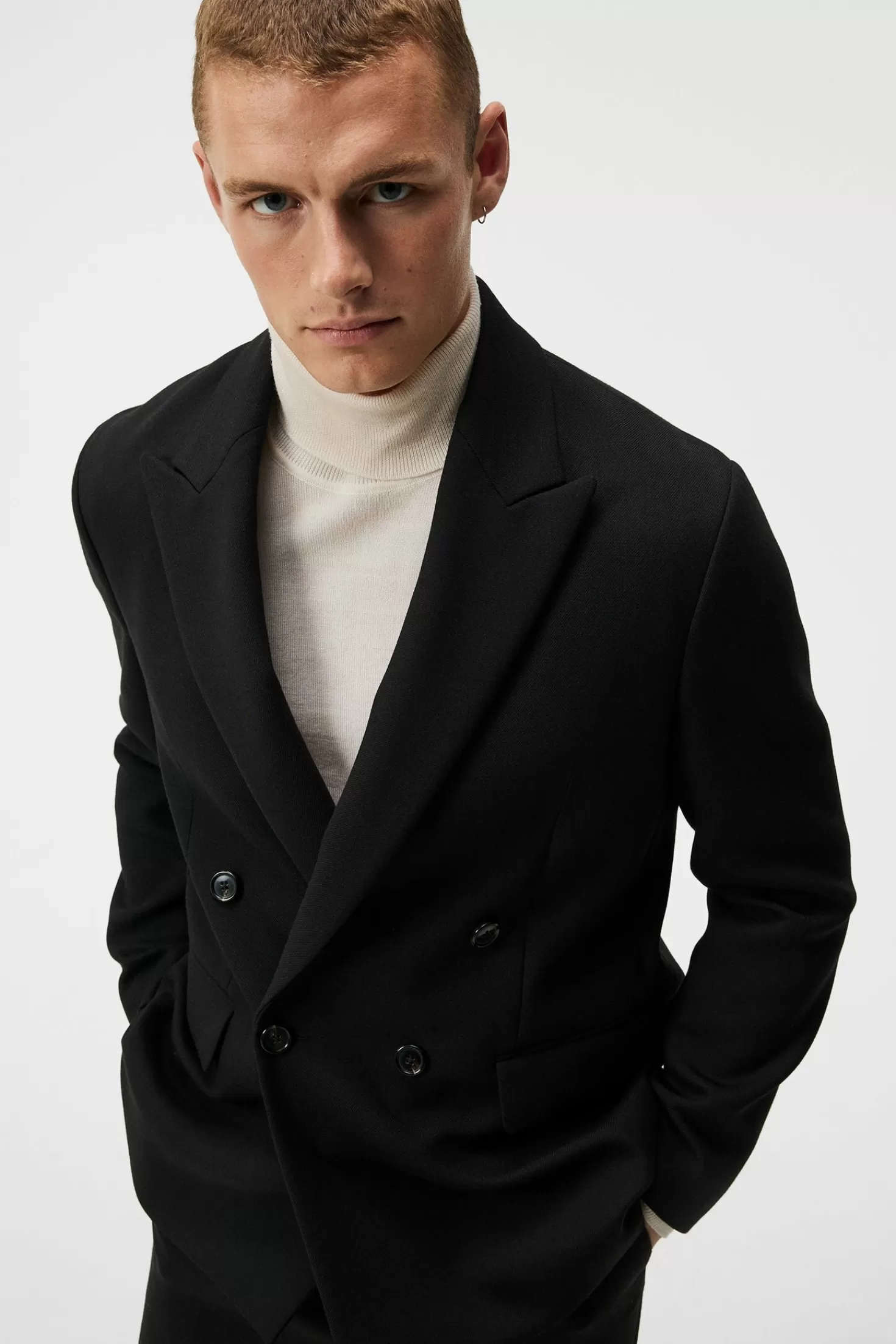 David U Double Weave Blazer | J.Lindeberg New