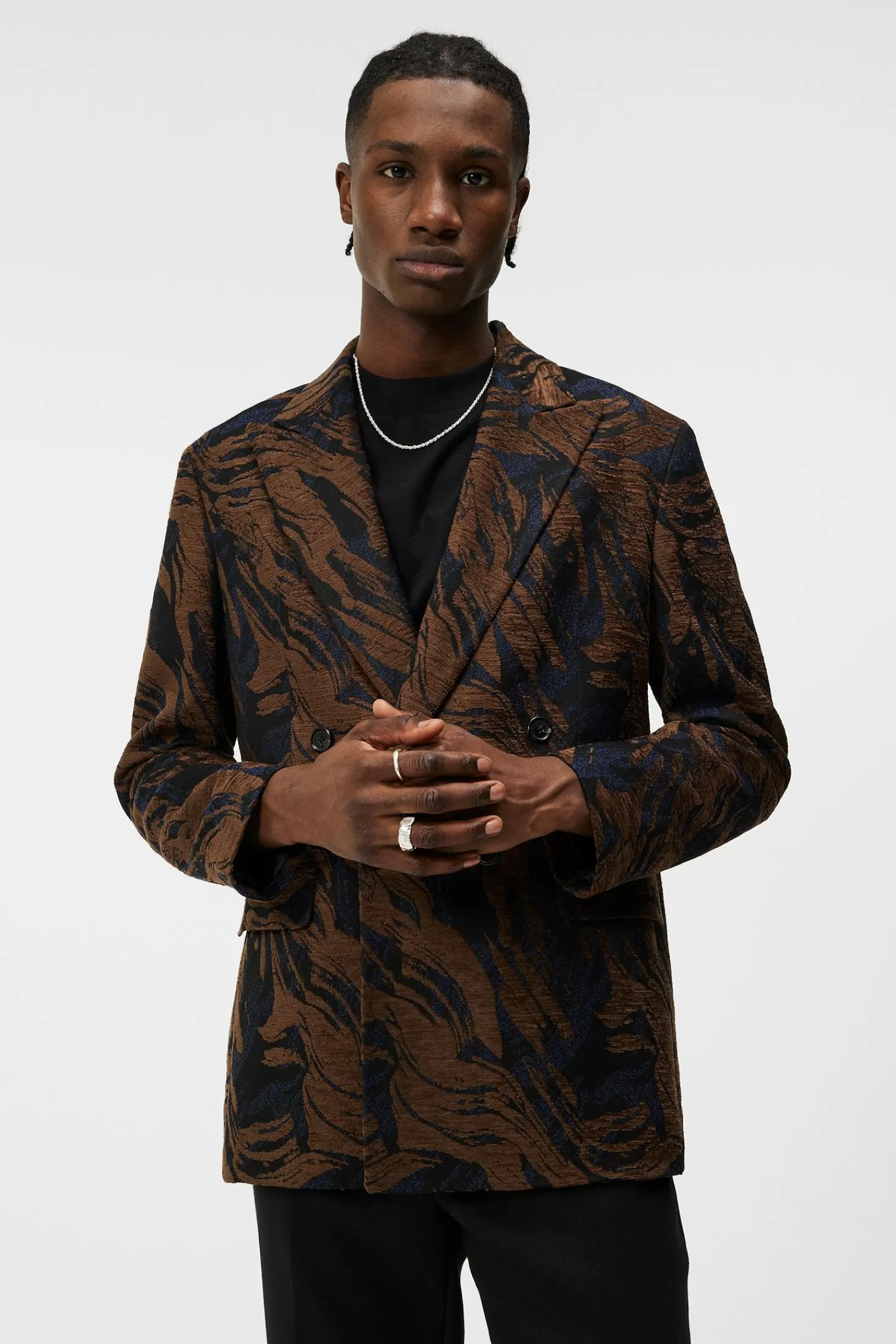 David U Jacquard Blazer | J.Lindeberg Hot