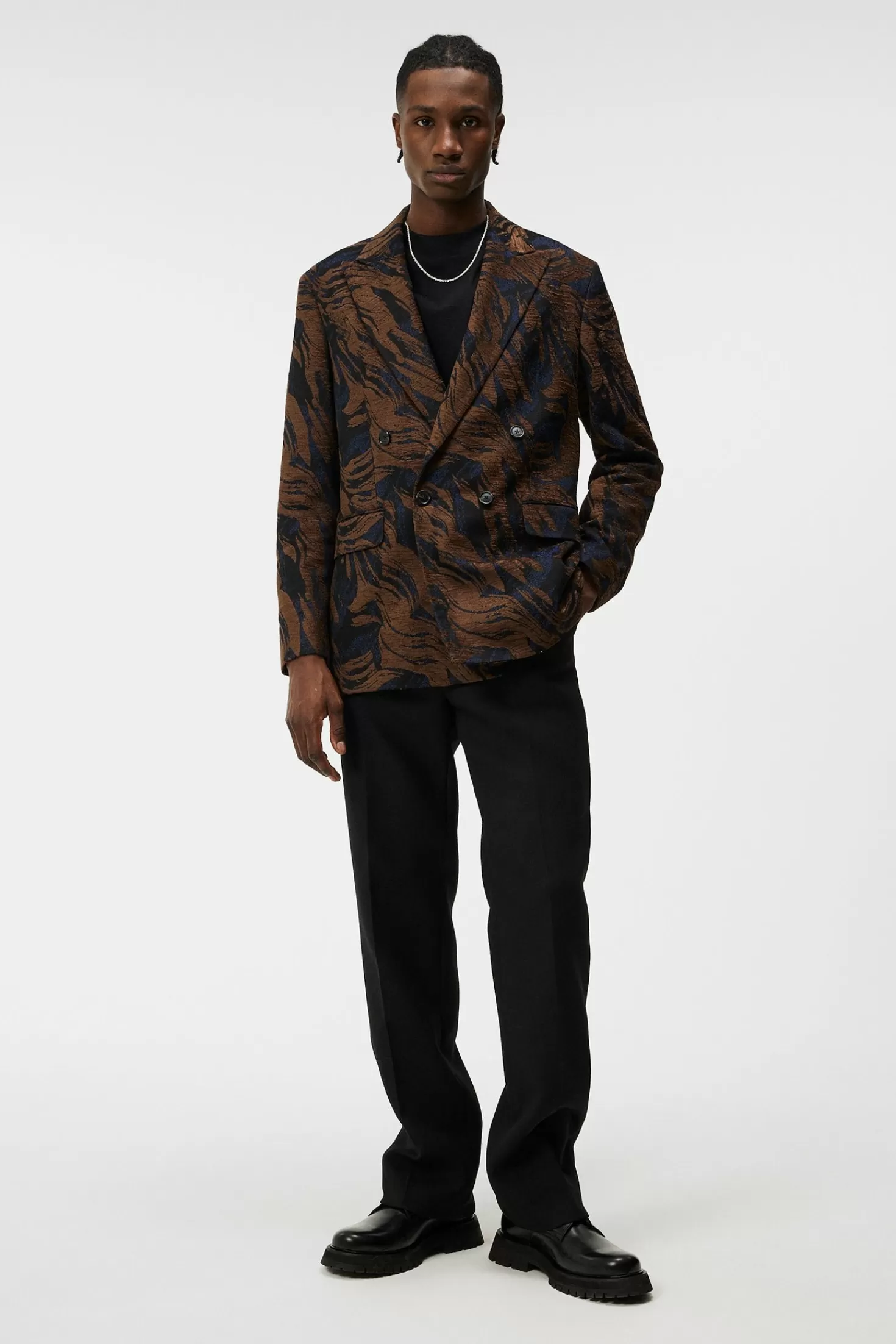 David U Jacquard Blazer | J.Lindeberg Hot