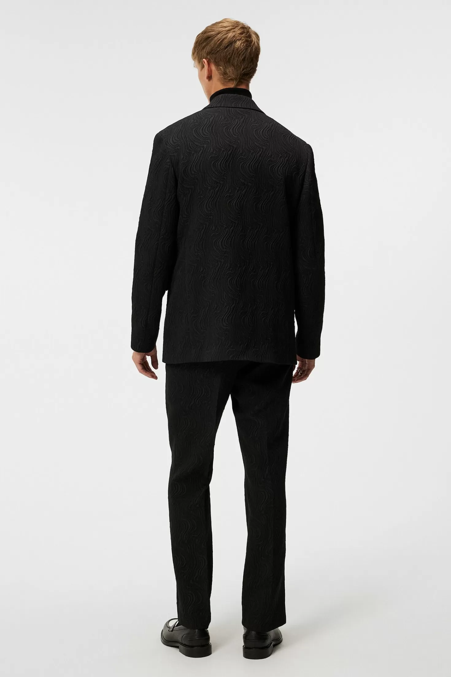 David U Jacquard Swirl Blazer | J.Lindeberg Clearance