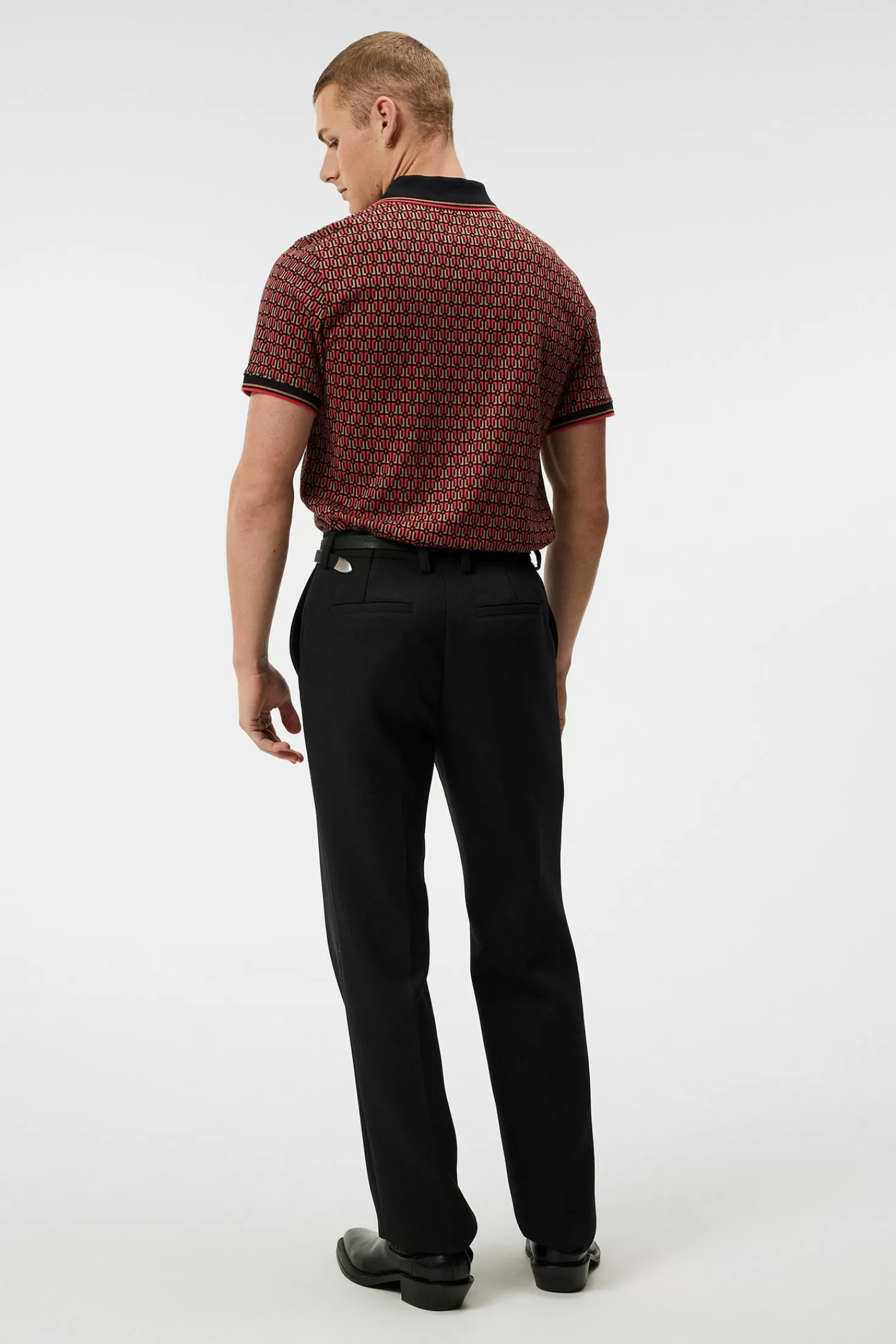 Deklan Jacquard Polo | J.Lindeberg New