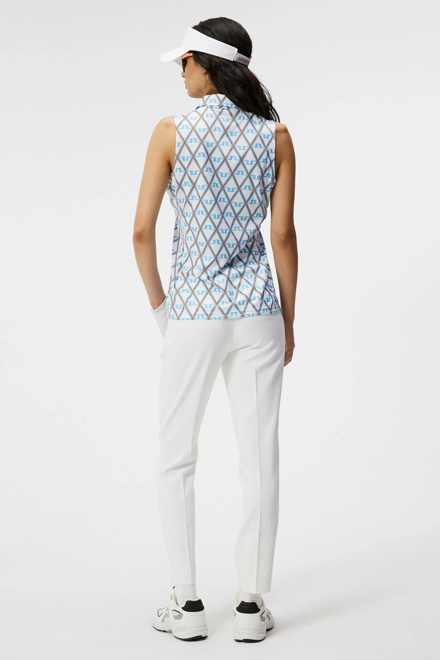 Dena Print Sleeveless Top | J.Lindeberg Clearance