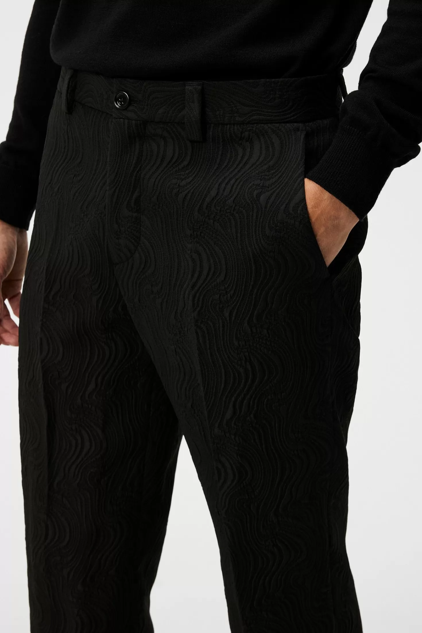 Dropper Jacquard Swirl Pants | J.Lindeberg Fashion