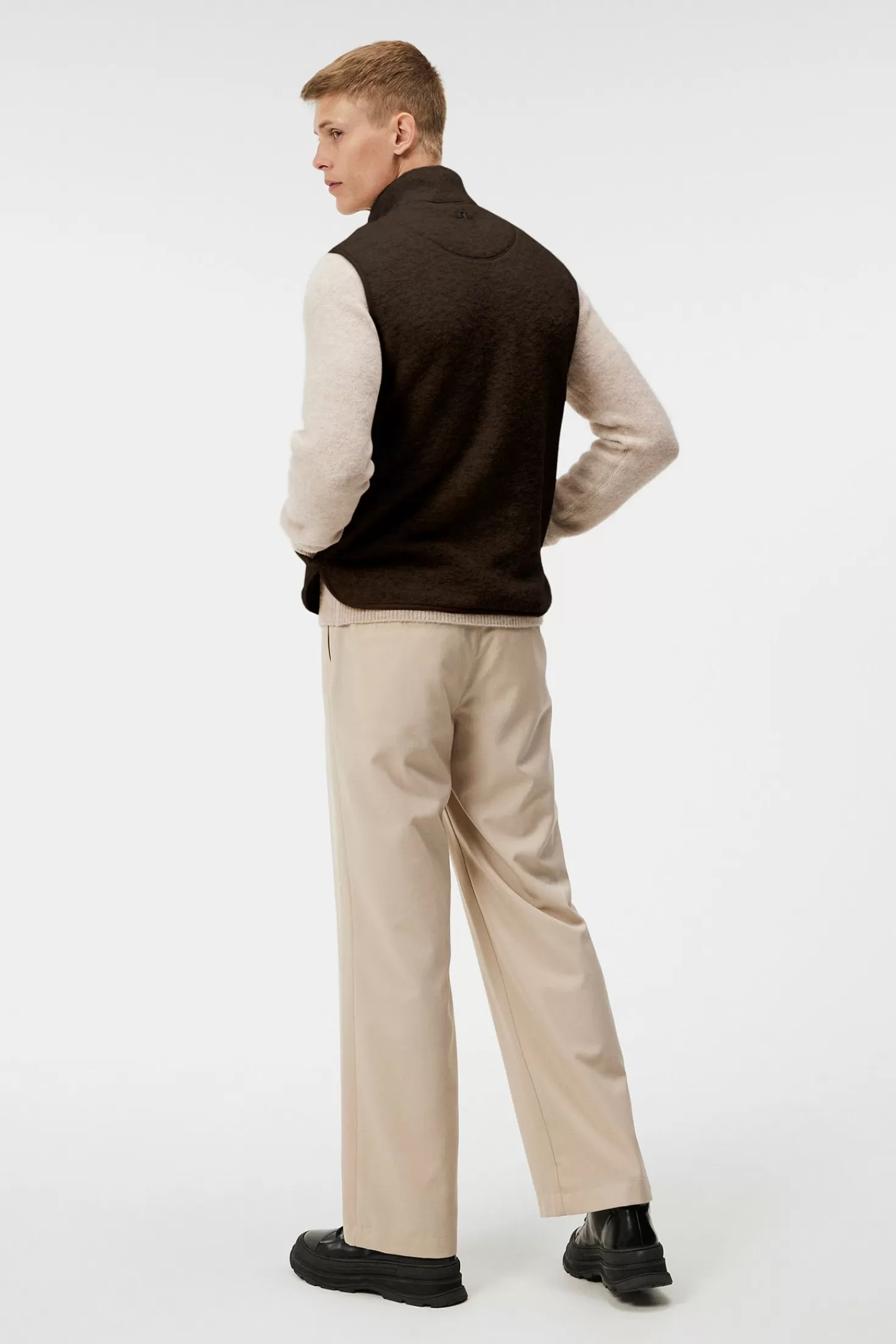 Duncan Wool Fleece Vest | J.Lindeberg Cheap