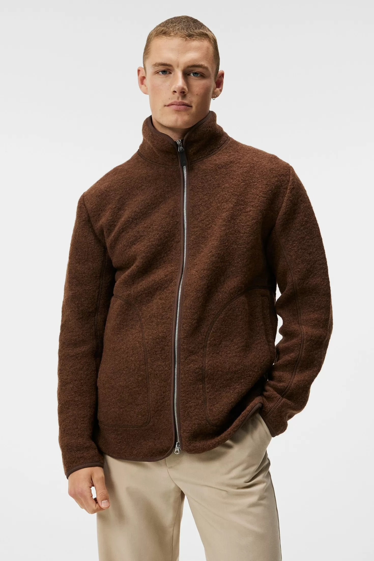 Dustin Wool Fleece Jacket | J.Lindeberg Discount