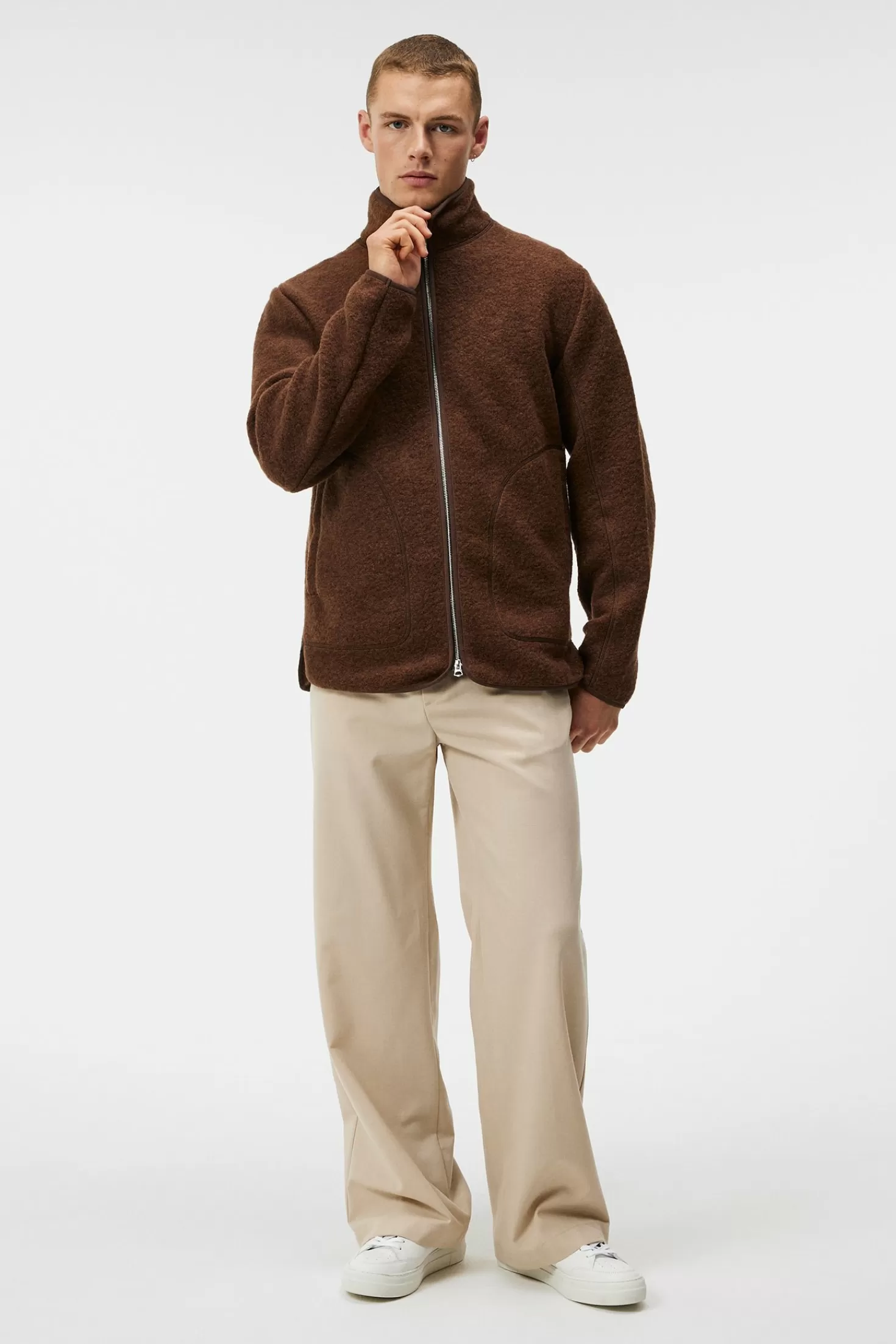 Dustin Wool Fleece Jacket | J.Lindeberg Discount